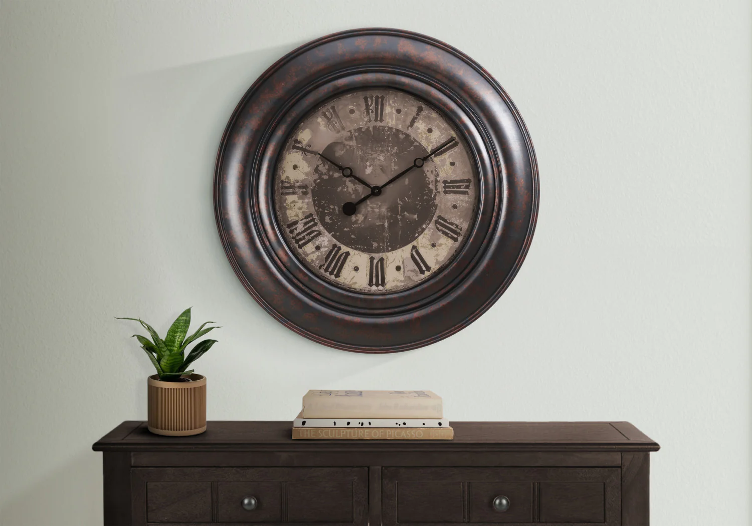 Opus Clock - Brown - Image 2
