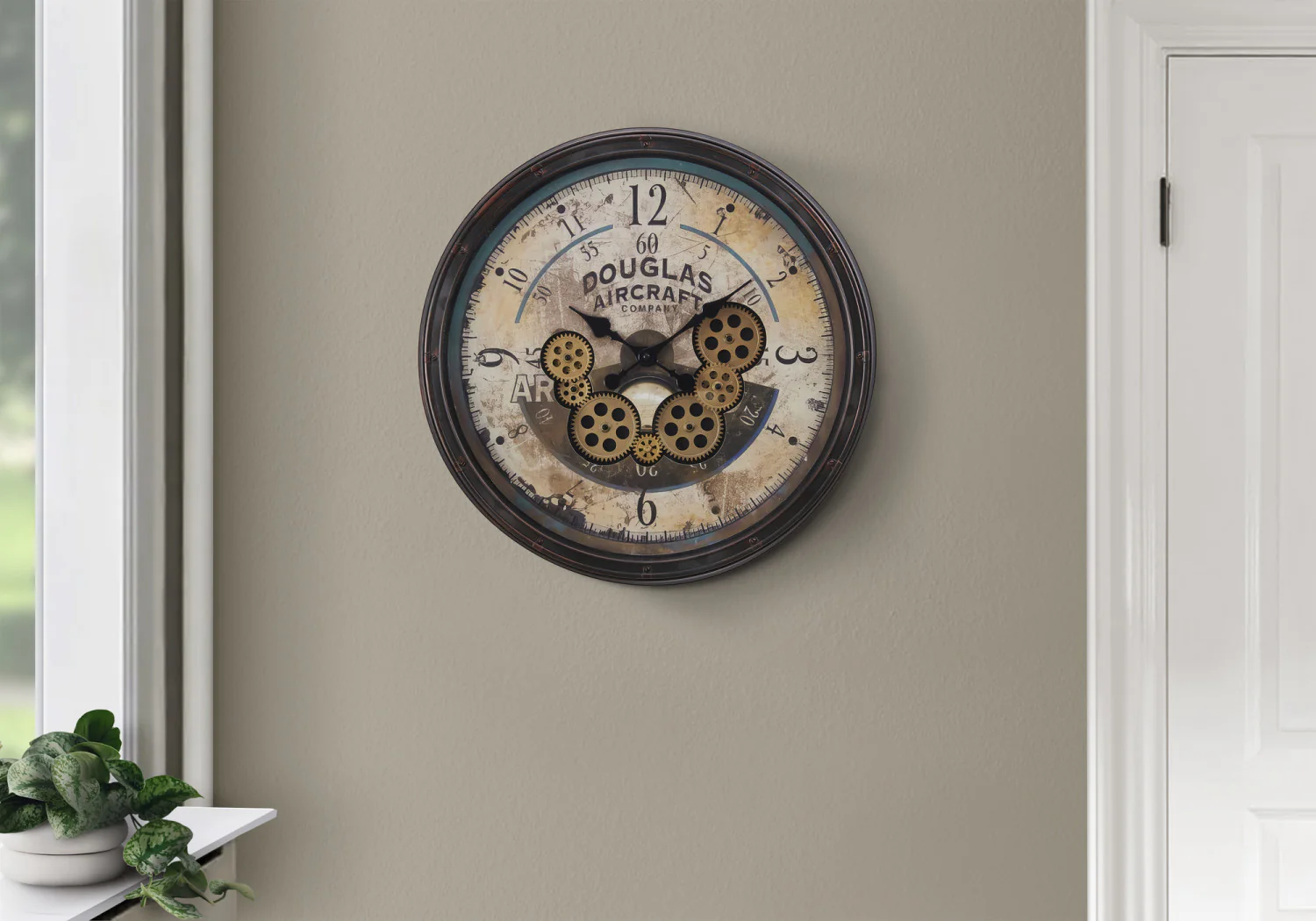 Oracle Clock - Brown - Image 2