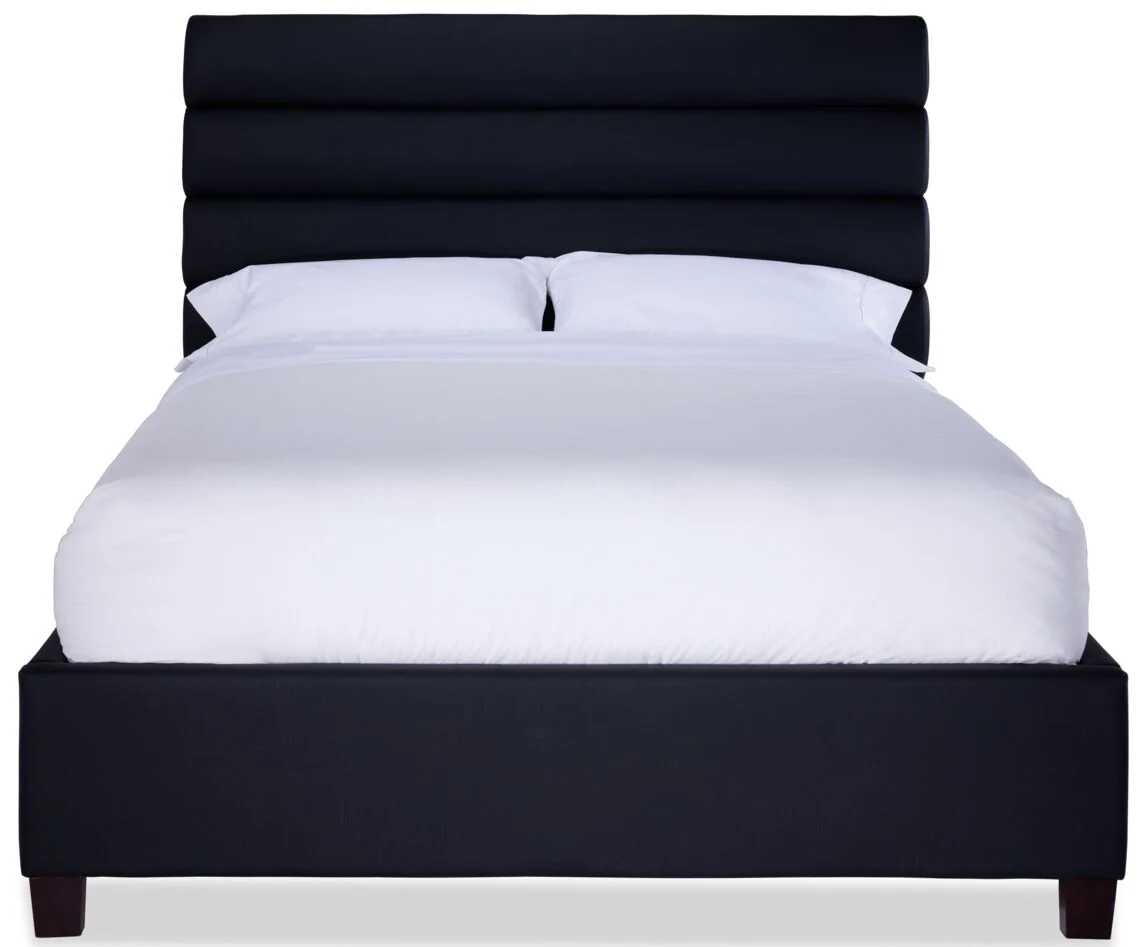 Orchid 3-Piece Queen Bed - Black - Image 3