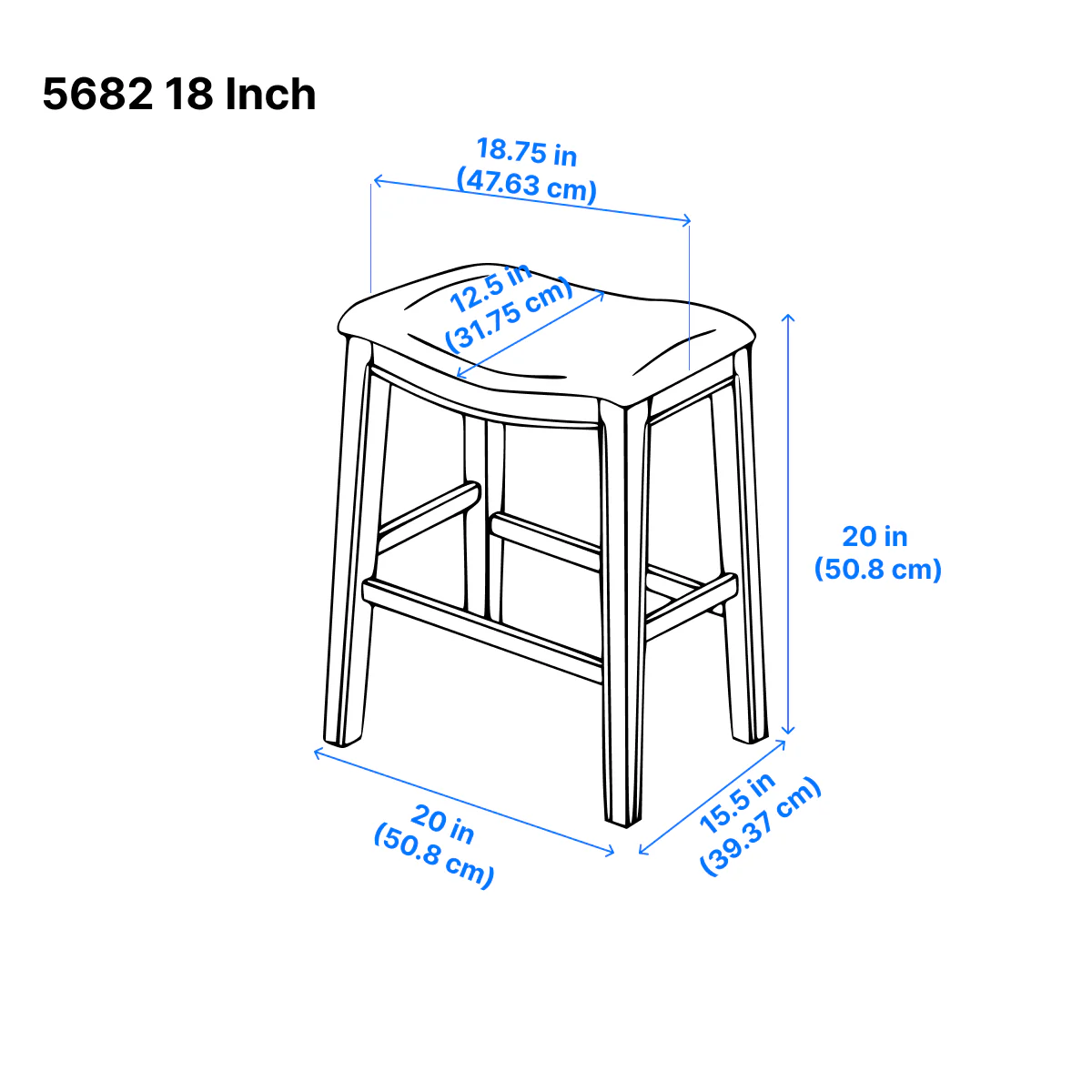 Ordway Dining Stool - Green - Image 6
