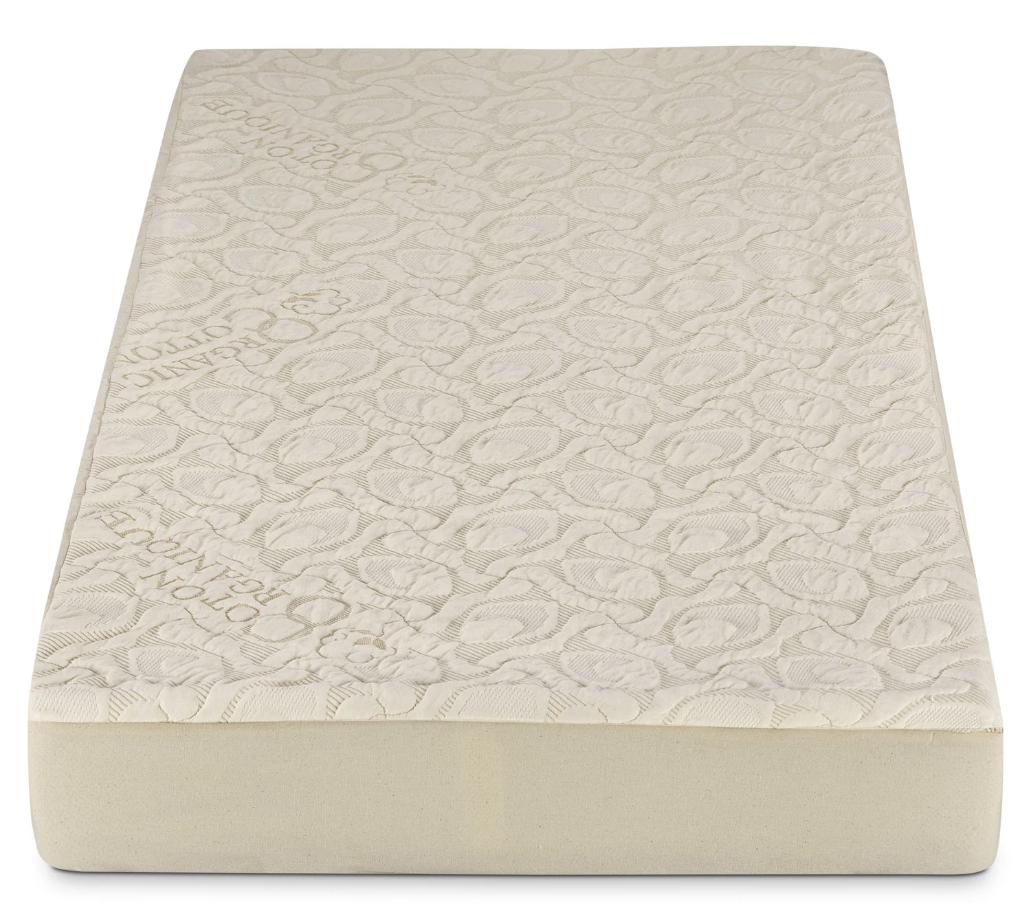 Organic Silver Crib Mattress Cover - Image 3