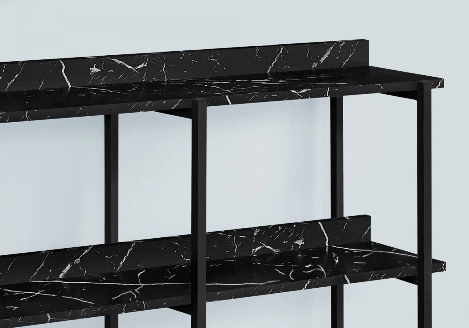 Orla Sofa Table - Marble Black - Image 5