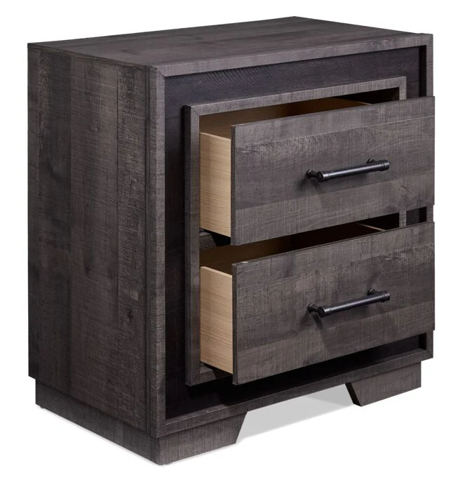 Orlando Night Table - Grey - Image 3