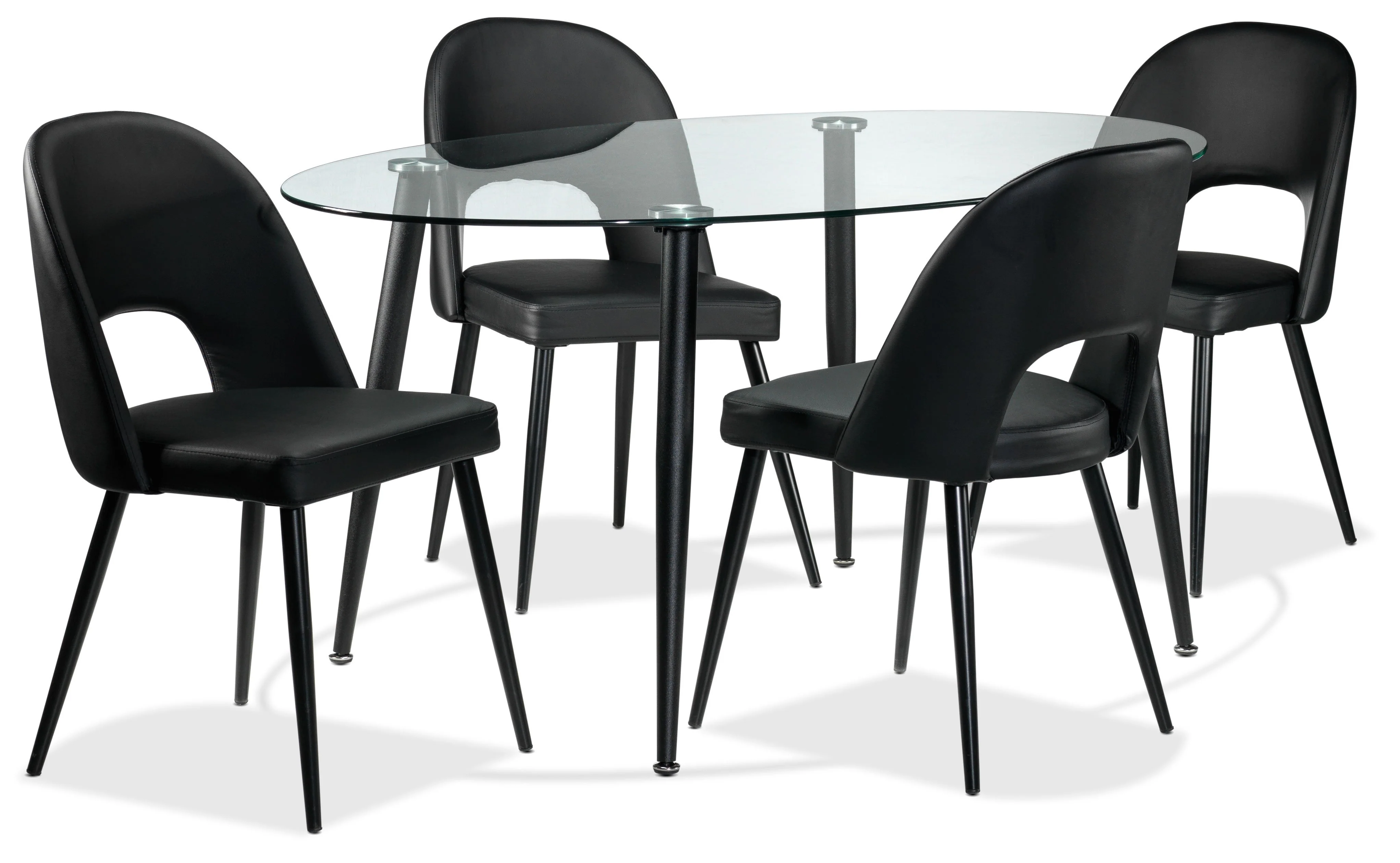 Oscar Side Chair - Matte Black - Image 2