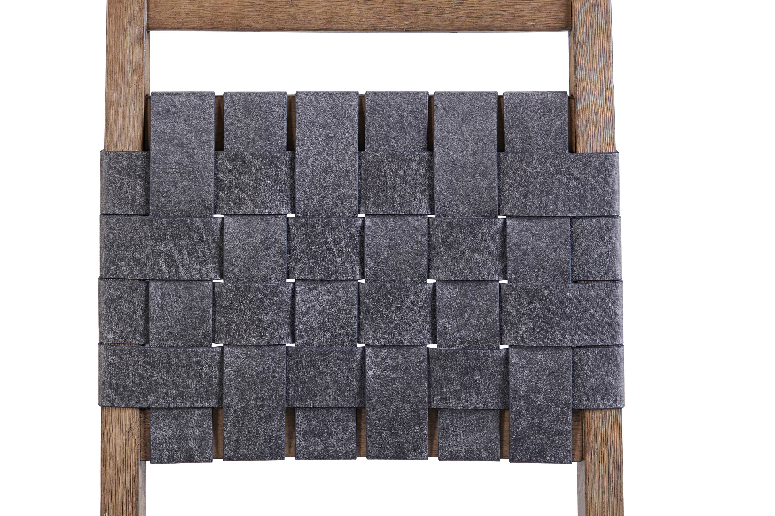 Oslo Counter Height Stool - Weathered Chestnut - Image 4