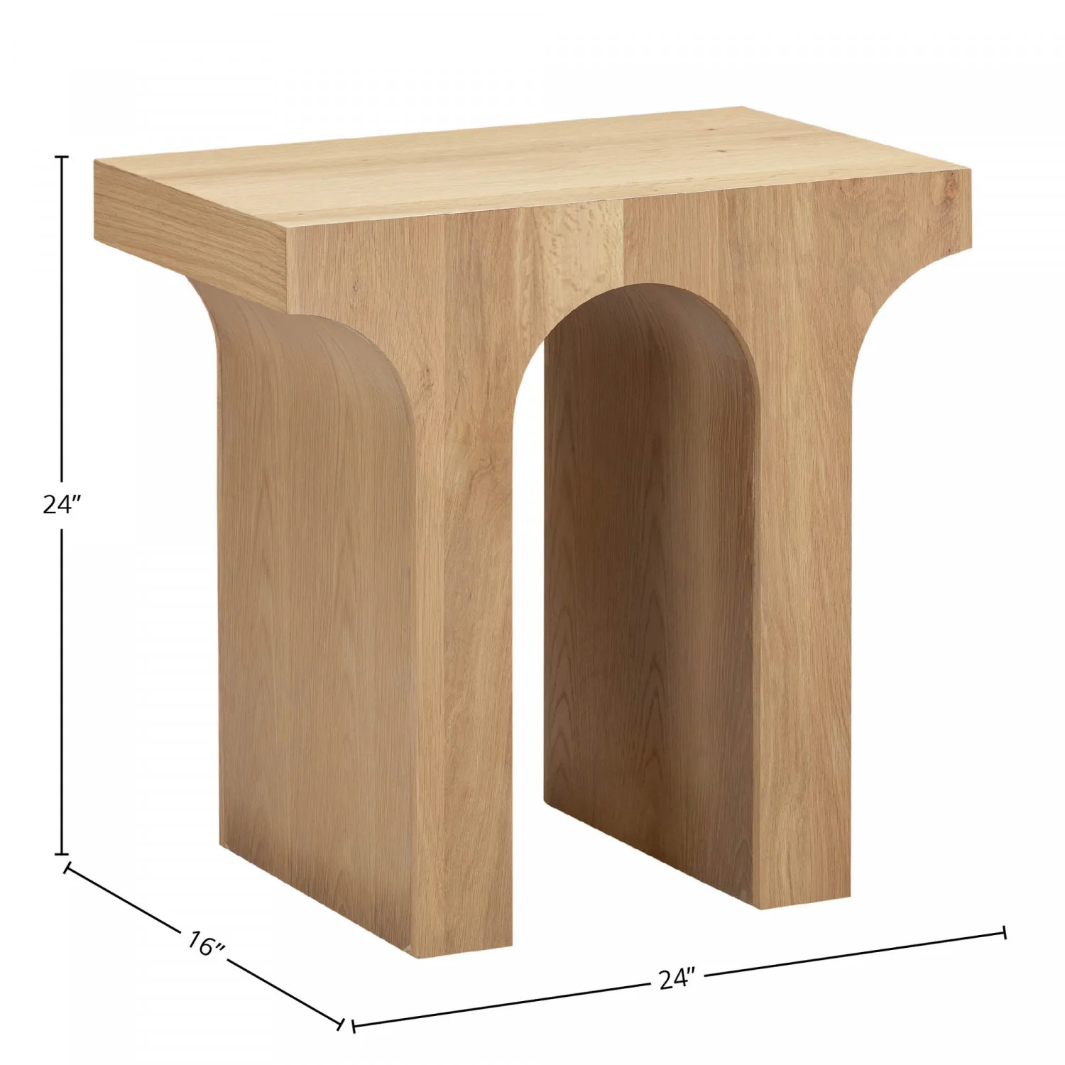 Ossin Side Table - Natural - Image 3