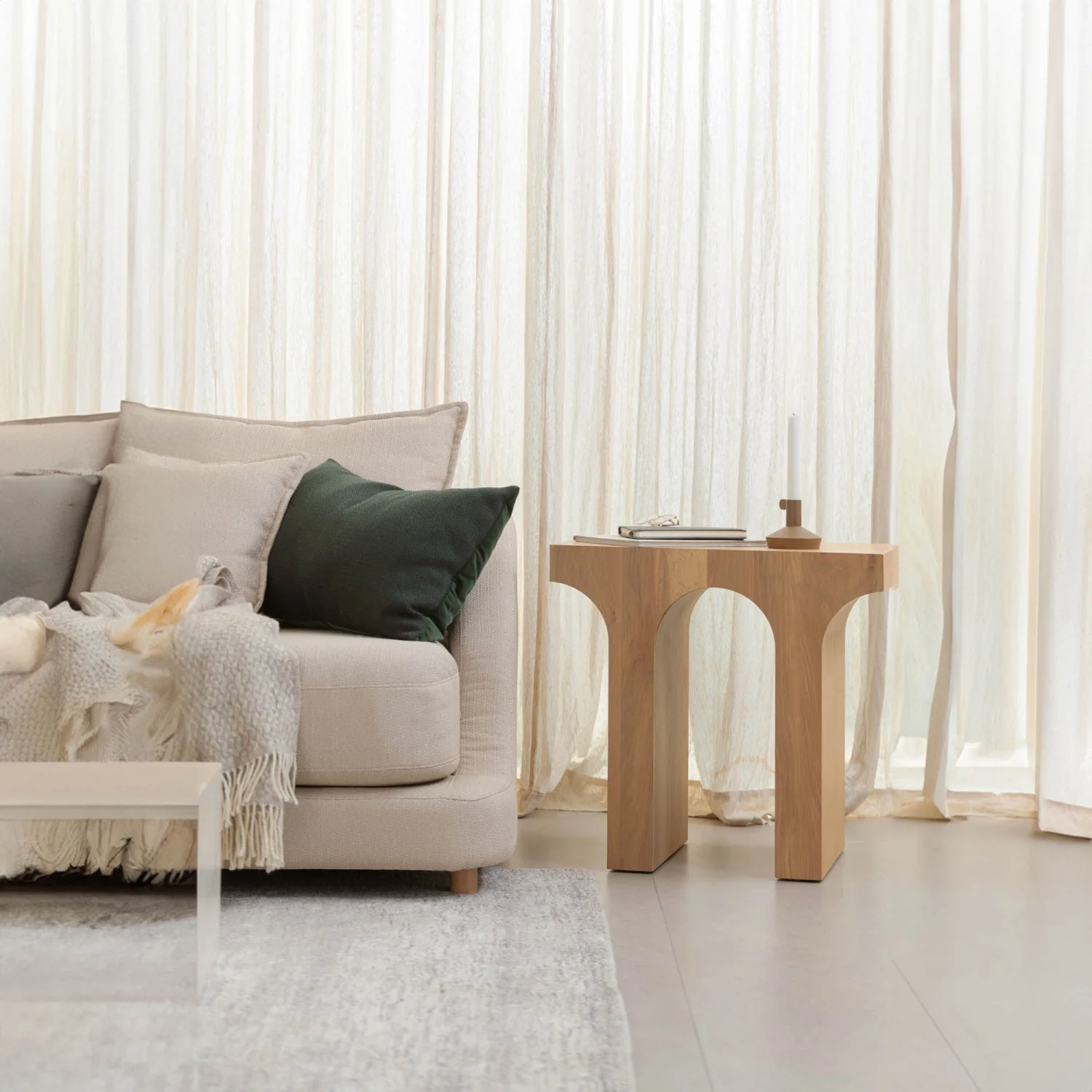 Ossin Side Table - Natural - Image 7