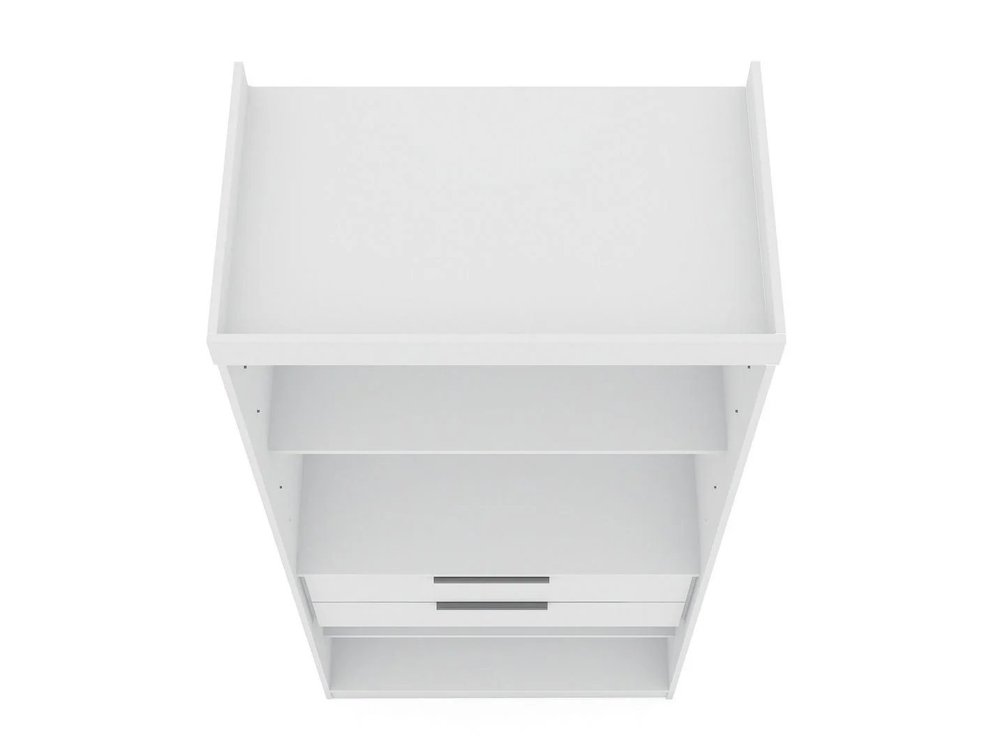 Oulu 2-Piece Modular Wardrobe - White - Image 6