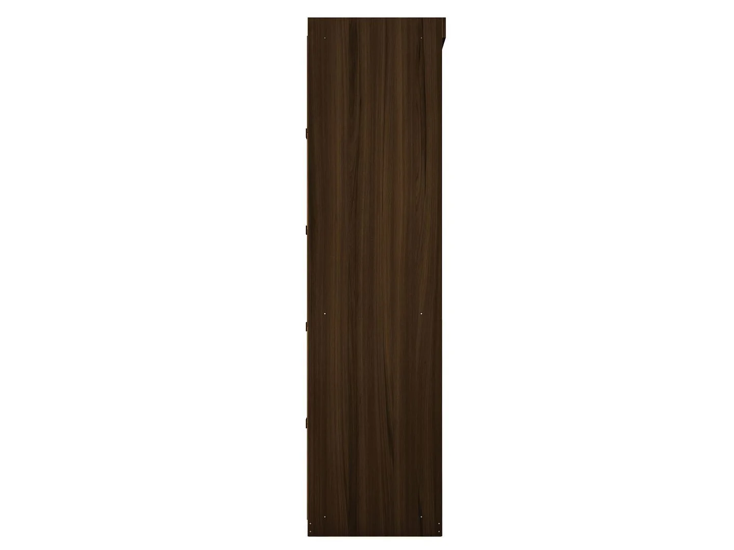 Oulu 2-Piece Open Sectional Wardrobe - Brown - Image 8