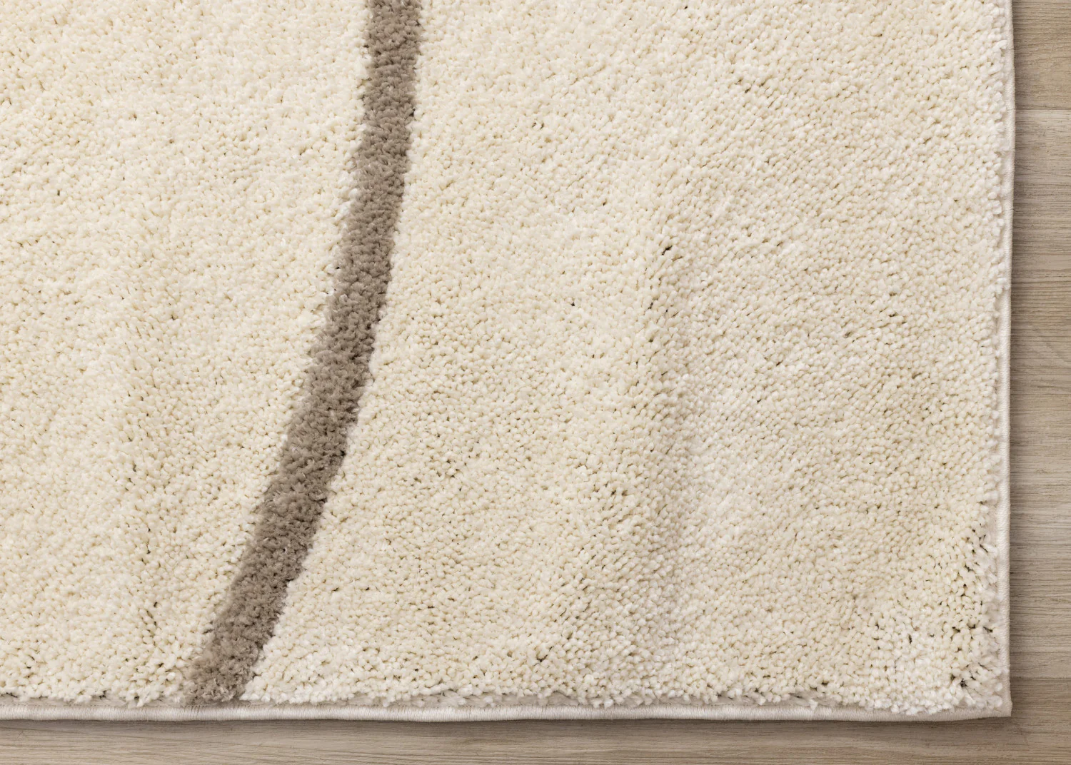 Palace Modern Curves Area Rug - 5' X 8' - Cream/Taupe - Image 6