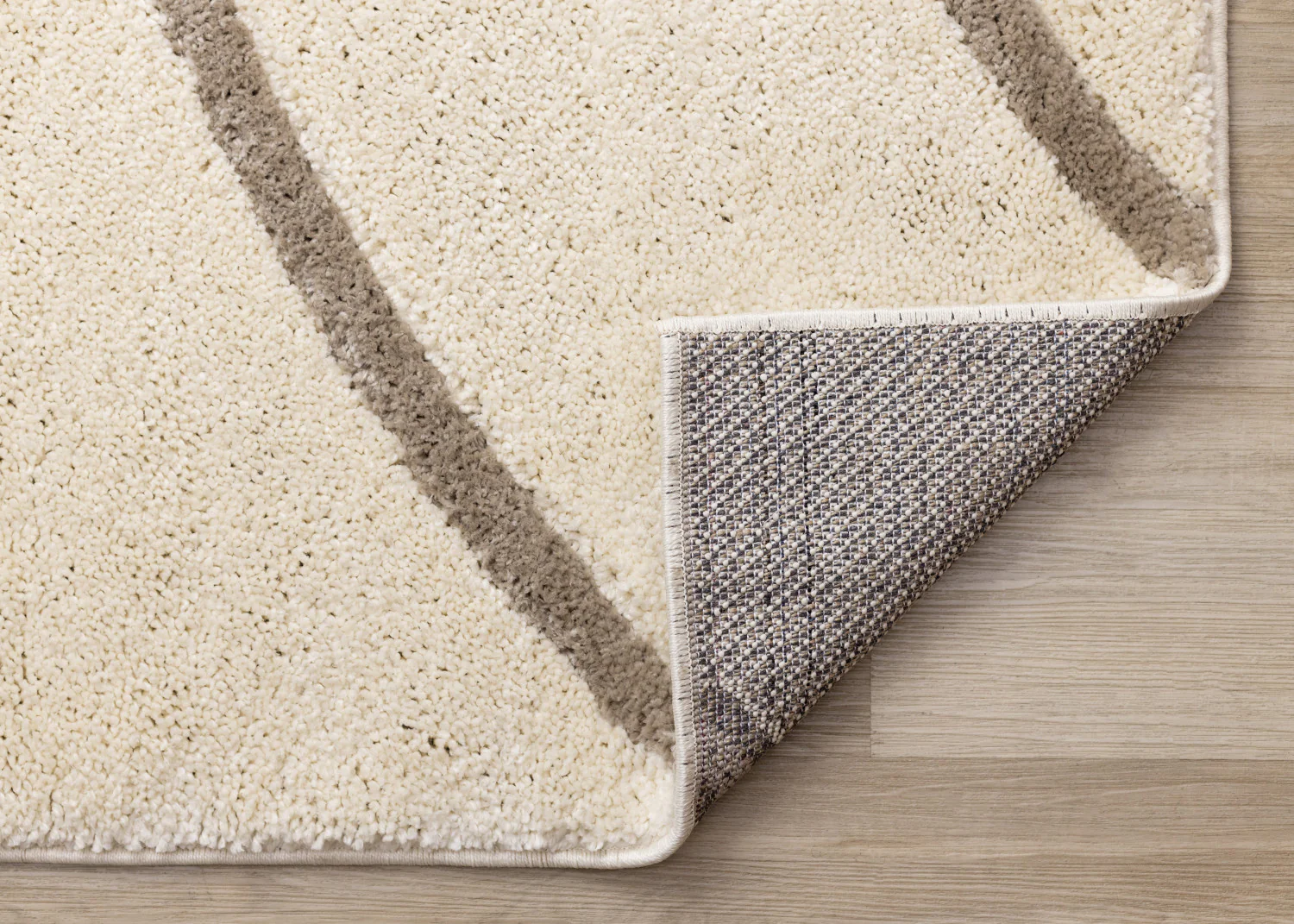Palace Modern Curves Area Rug - 5' X 8' - Cream/Taupe - Image 7