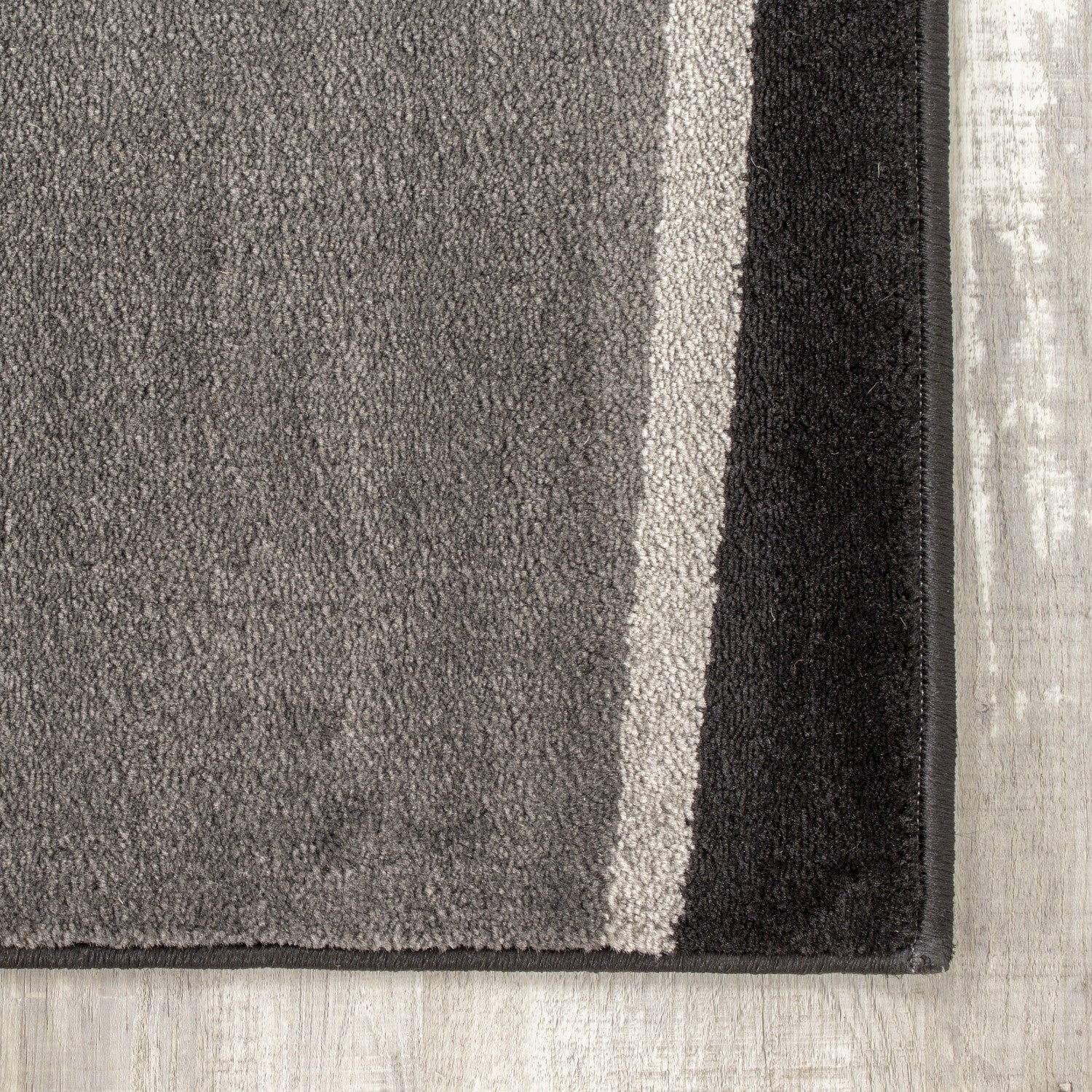 Paladin Drifts Area Rug - 7' X 10' - Black Grey - Image 5