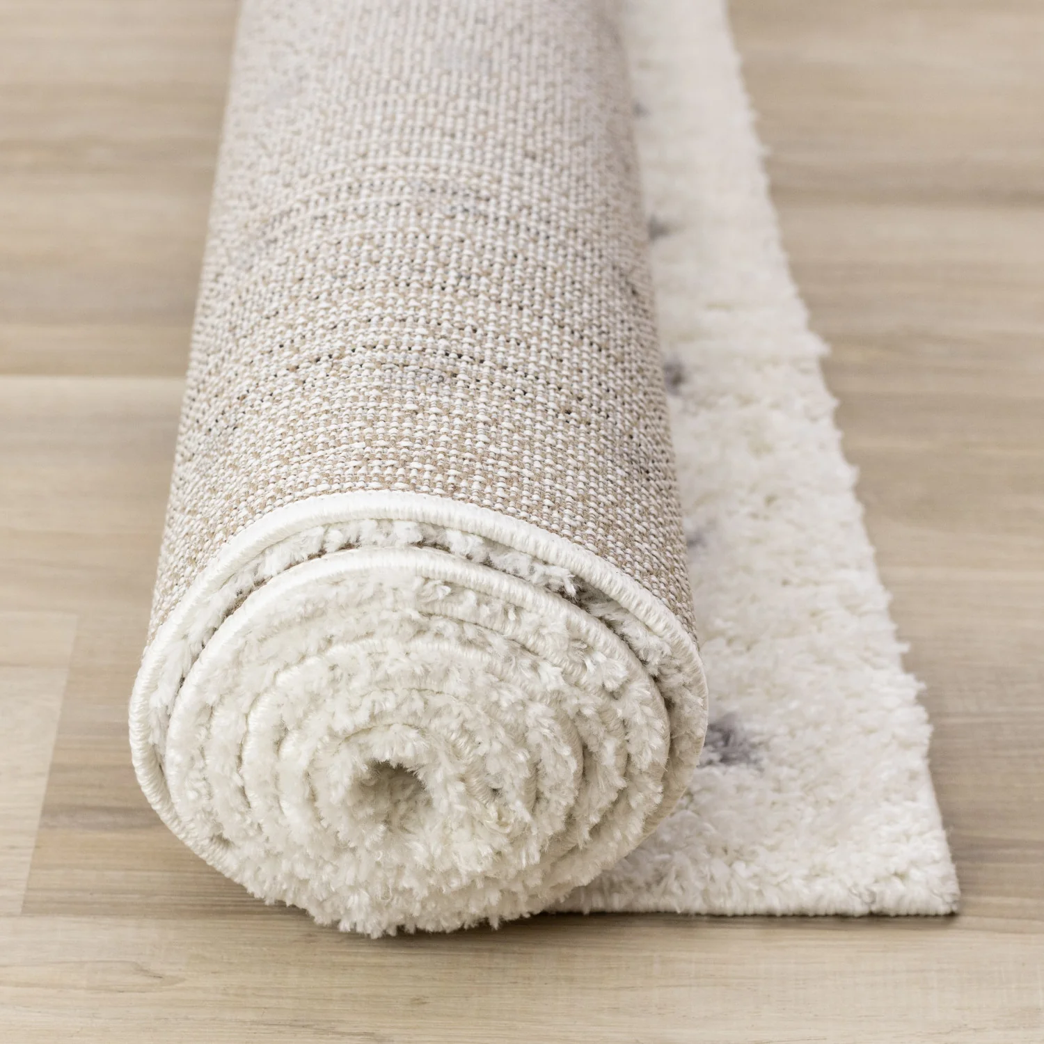 Palmer Casual Contemporary Speckled Area Rug - 5' X 8' - White/Grey - Image 13