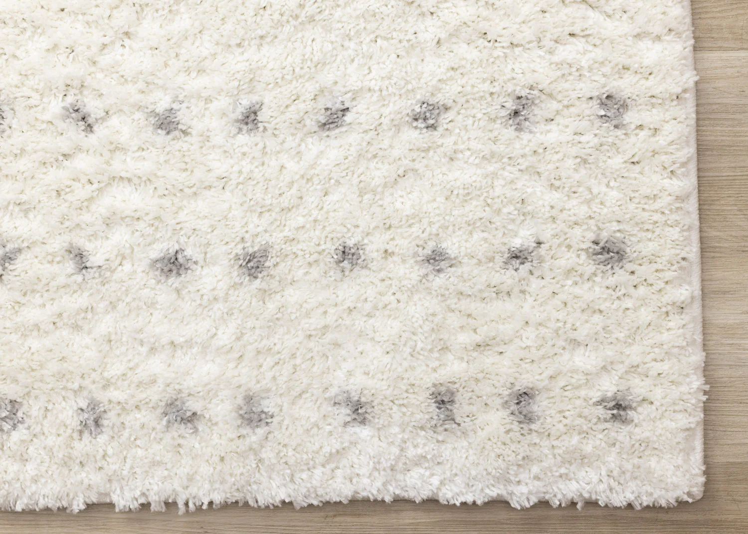 Palmer Casual Contemporary Speckled Area Rug - 5' X 8' - White/Grey - Image 6