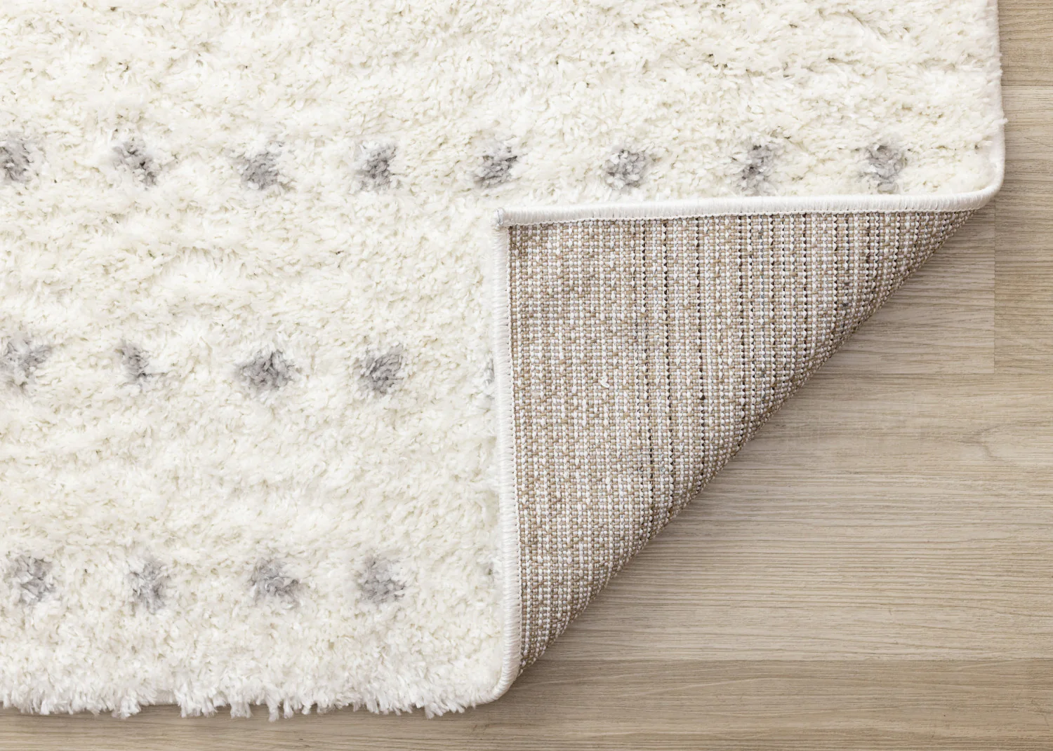 Palmer Casual Contemporary Speckled Area Rug - 5' X 8' - White/Grey - Image 7