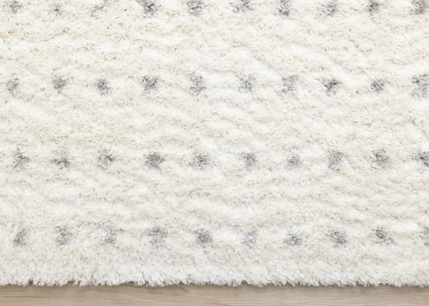 Palmer Casual Contemporary Speckled Area Rug - 7' X 10' - White/Grey - Image 9