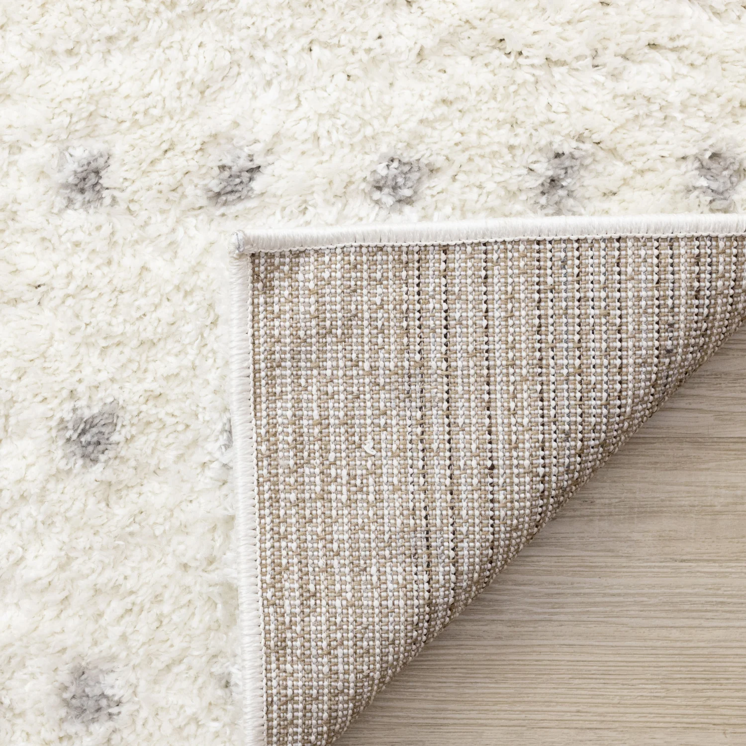 Palmer Casual Contemporary Speckled Area Rug - 8' X 11' - White/Grey - Image 11