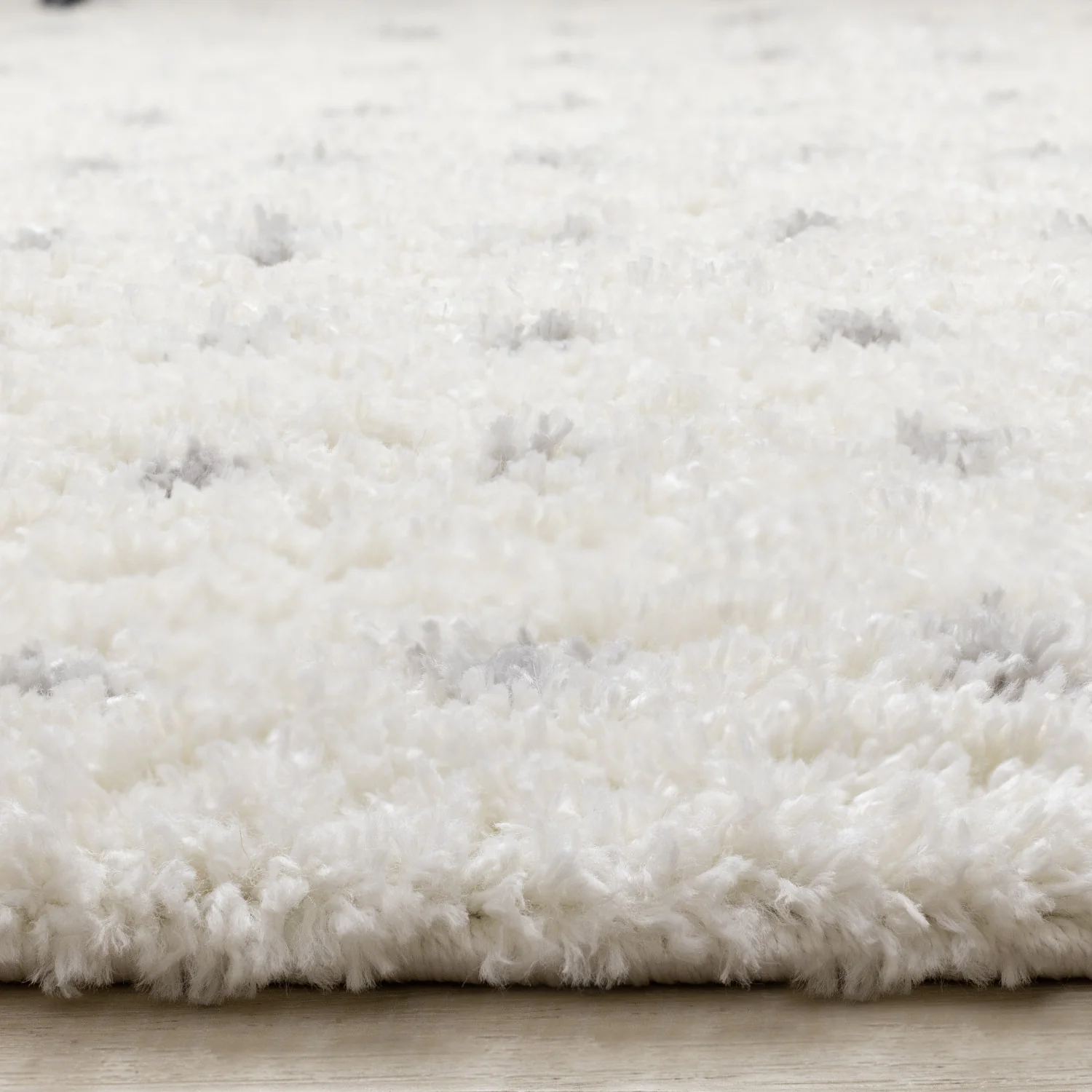 Palmer Casual Contemporary Speckled Area Rug - 8' X 11' - White/Grey - Image 5