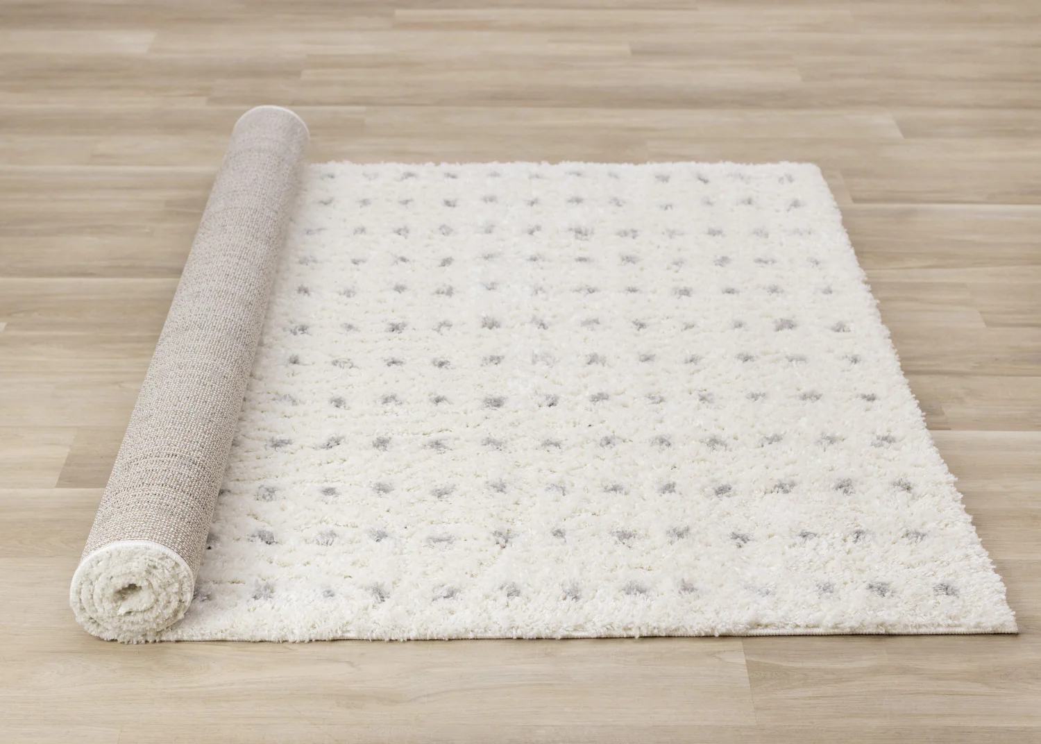 Palmer Casual Contemporary Speckled Area Rug - 8' X 11' - White/Grey - Image 8