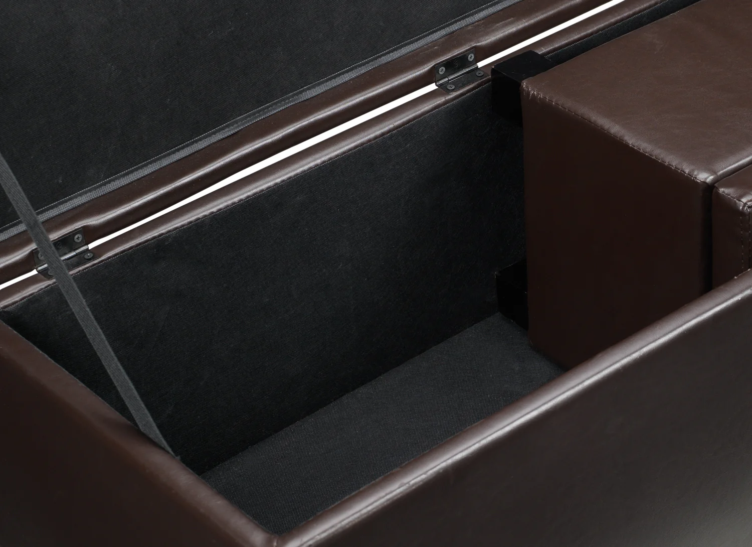 Paloma 3-Piece Ottoman - Chocolate - Image 7