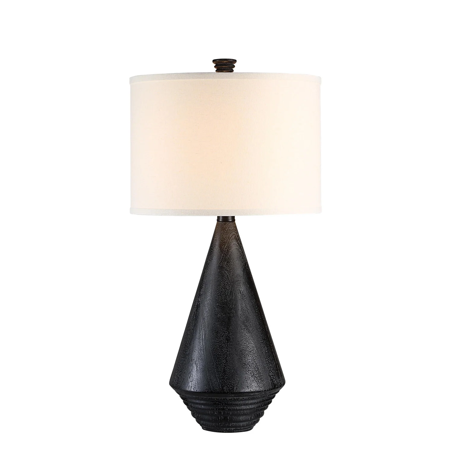 Paloma Table Lamp - Matte Black Wash - Image 3