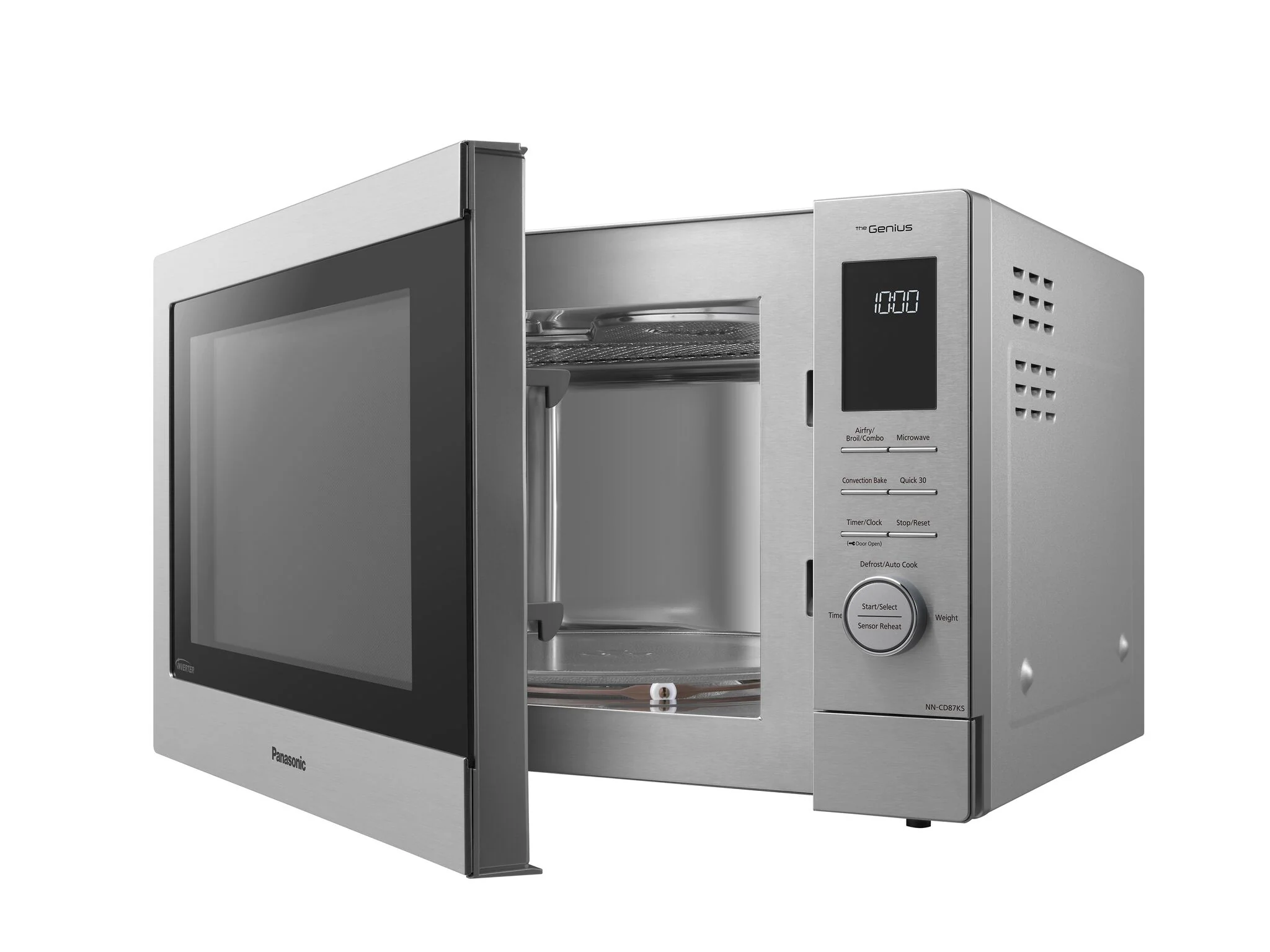 Panasonic Stainless Steel 4-in-1 Combination Countertop Microwave with Air Fry (1.2 Cu.Ft.) - NNCD87KSC - Image 3