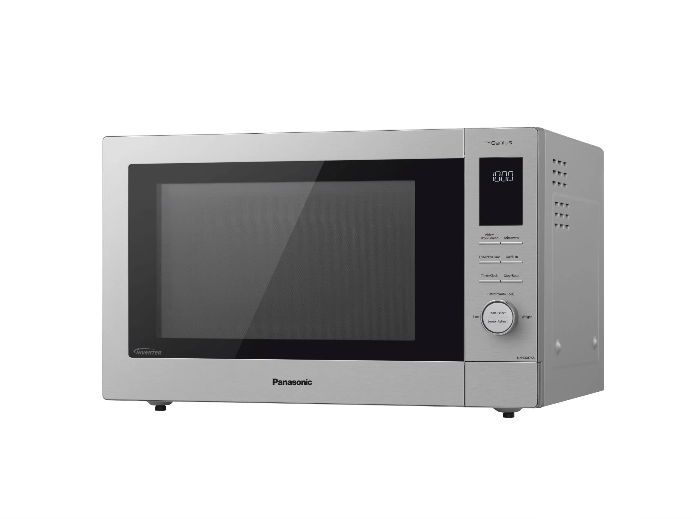 Panasonic Stainless Steel 4-in-1 Countertop Combination Microwave with Airfry (1.0 Cu.Ft.) - NNCD87KS - Image 2