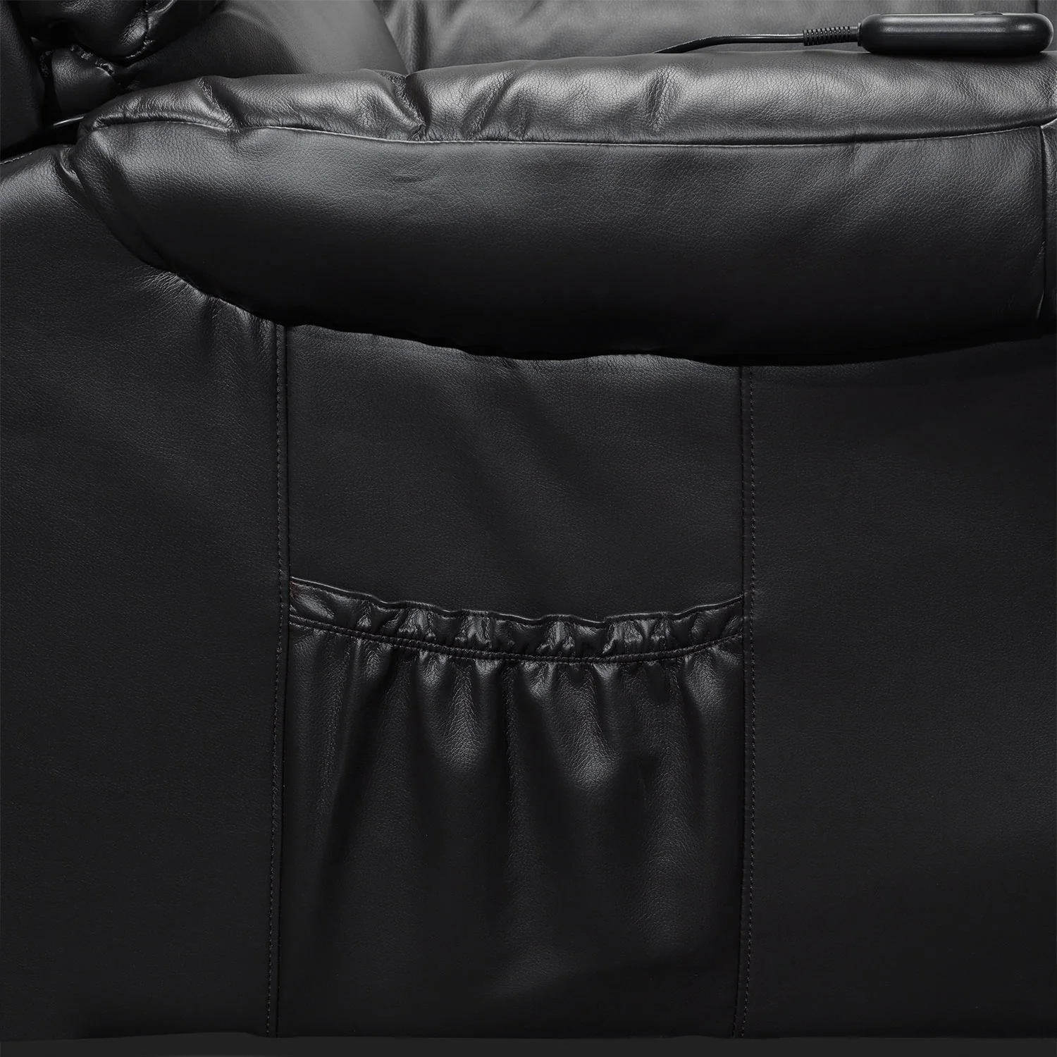 Paolo Power Lift Recliner - Dark Brown - Image 10