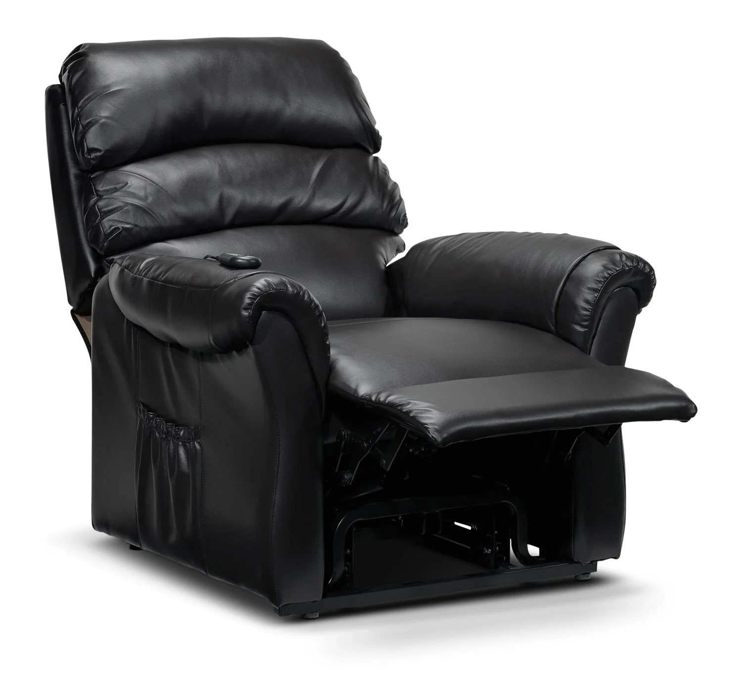 Paolo Power Lift Recliner - Dark Brown - Image 4
