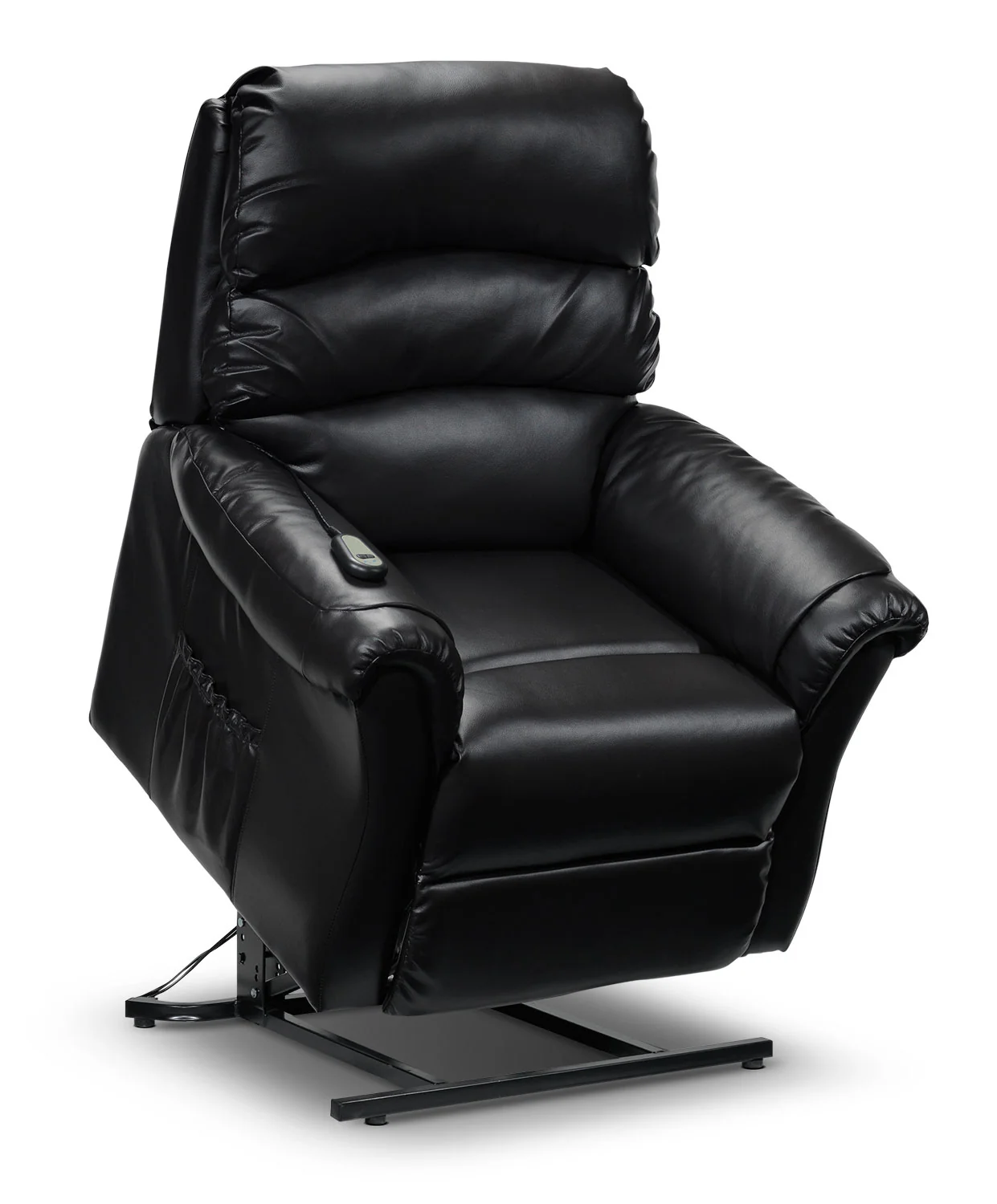 Paolo Power Lift Recliner - Dark Brown - Image 7