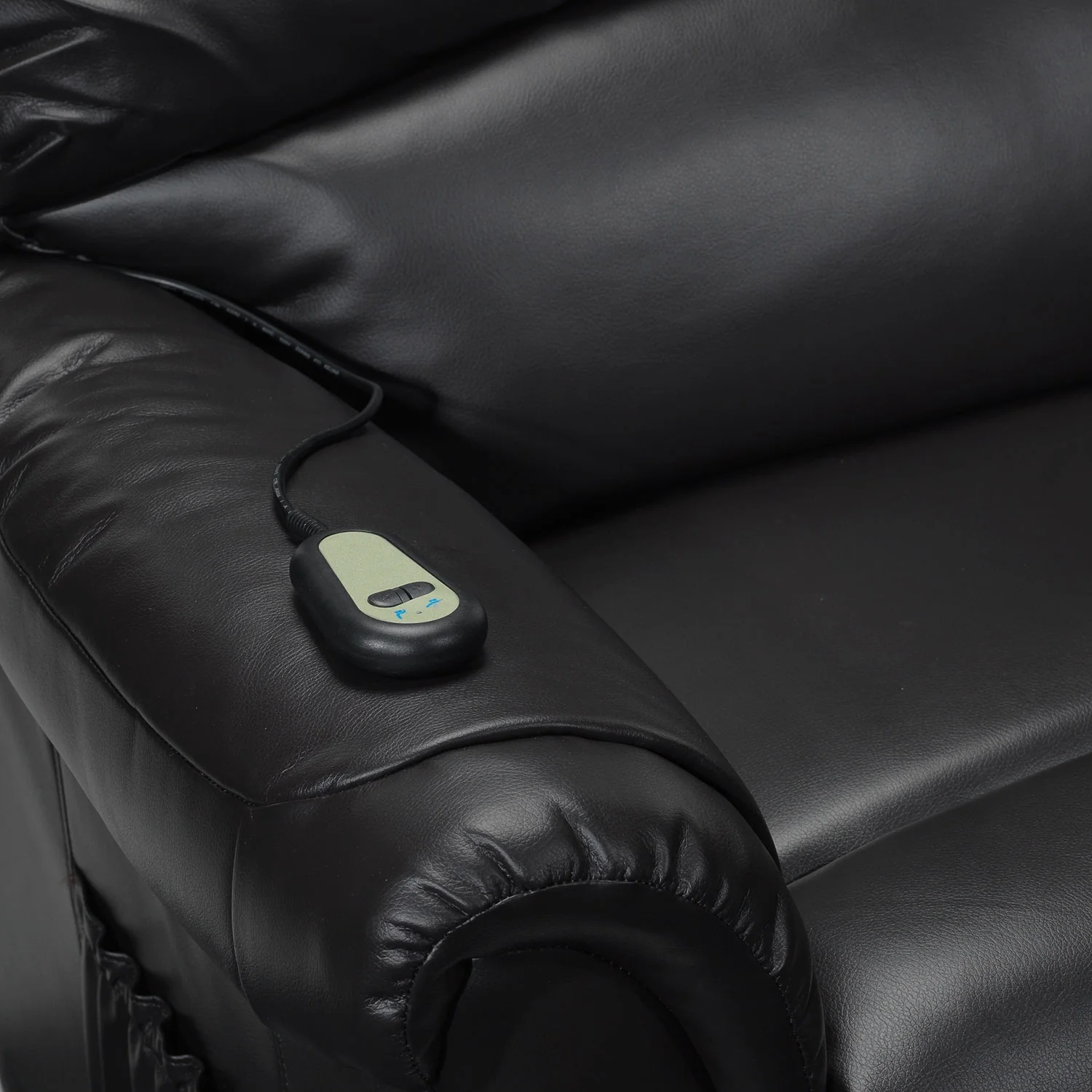 Paolo Power Lift Recliner - Dark Brown - Image 9