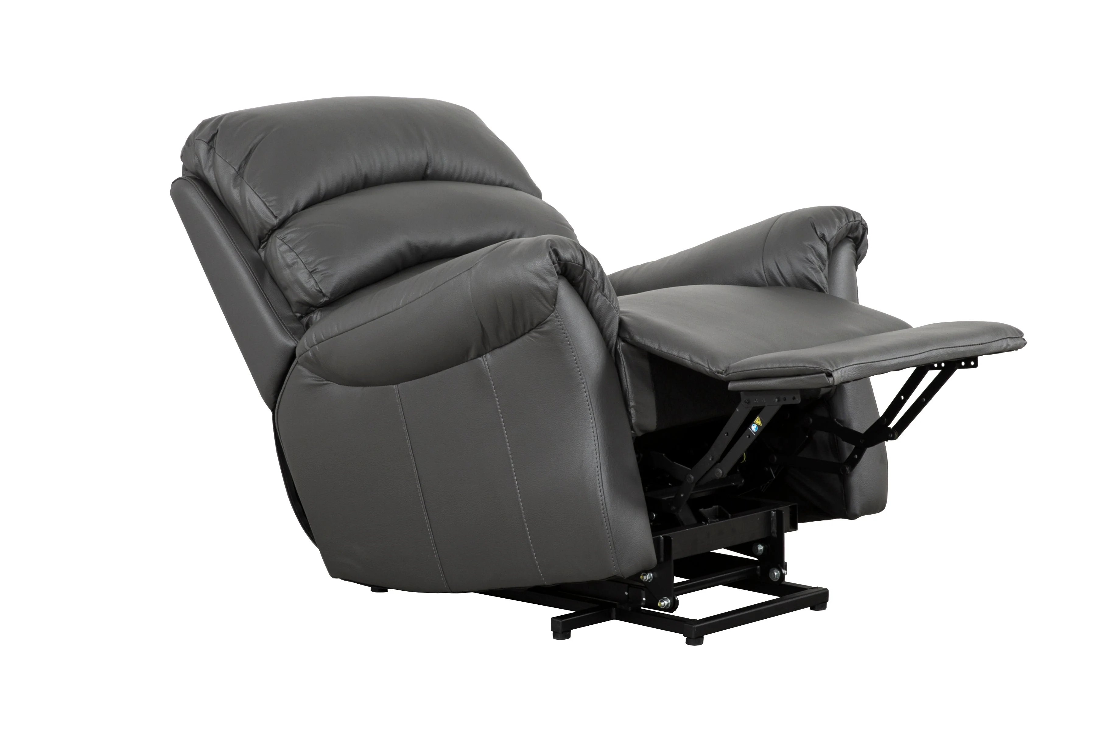 Paolo Power Lift Recliner - Grey - Image 3