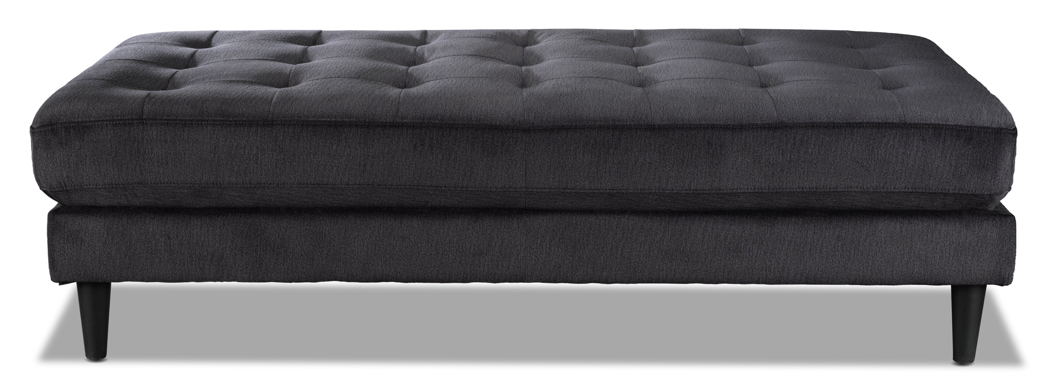 Paragon Ottoman - Charcoal - Image 3