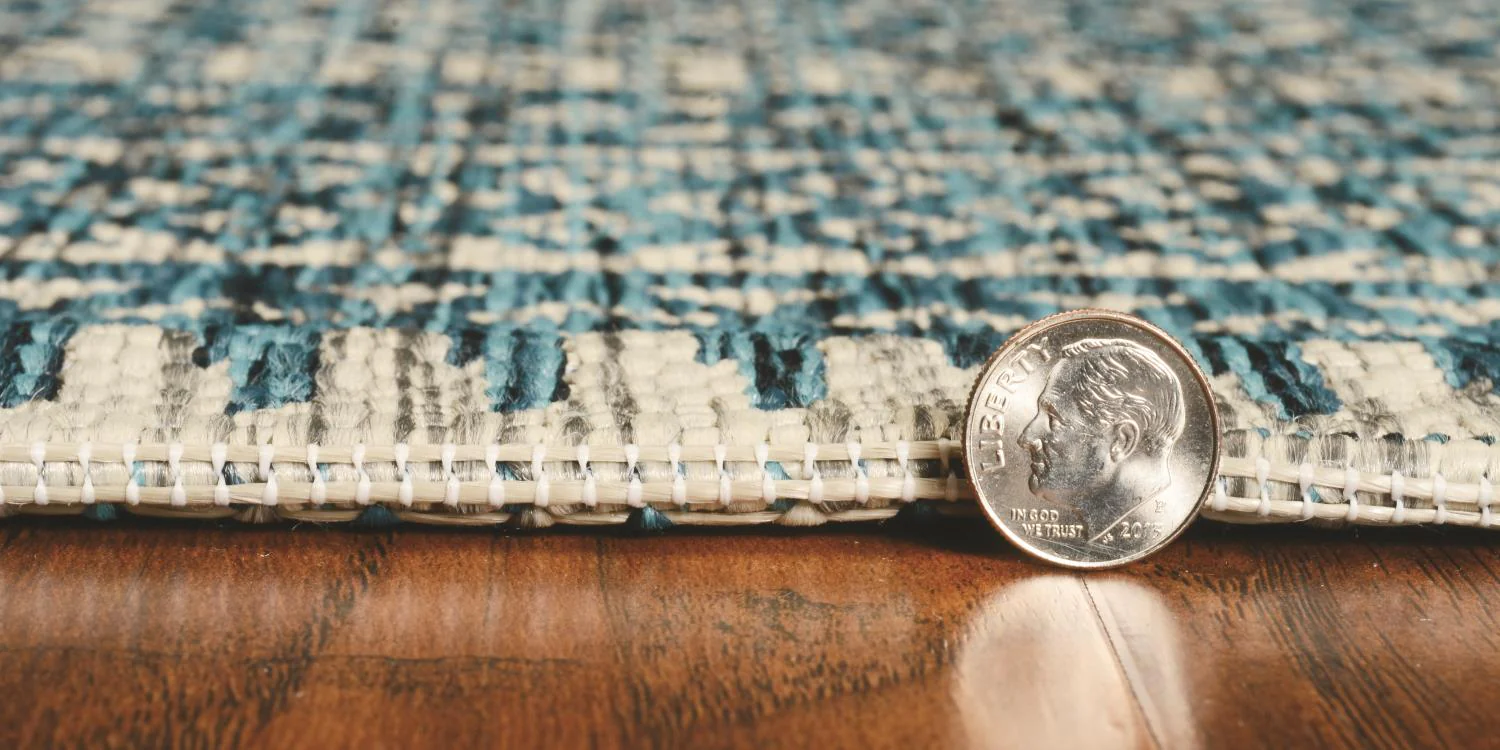 Parma II 7'10" x 10'10" - Teal Area Rug - Image 2