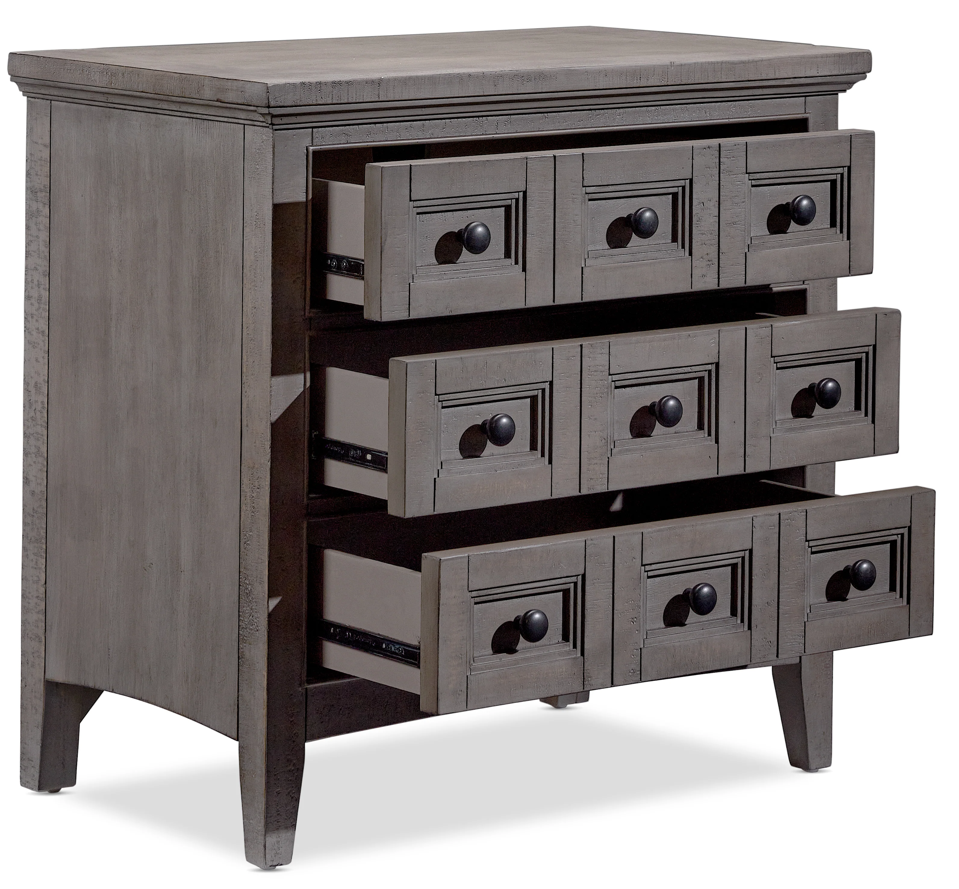 Paxton Night Table - Dovetail Grey - Image 2