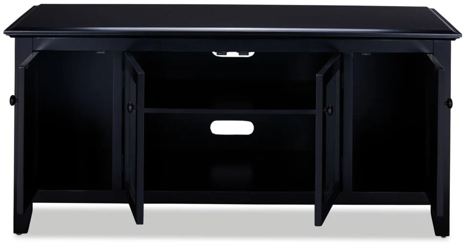 Pembroke 55" TV Stand - Black - Image 4