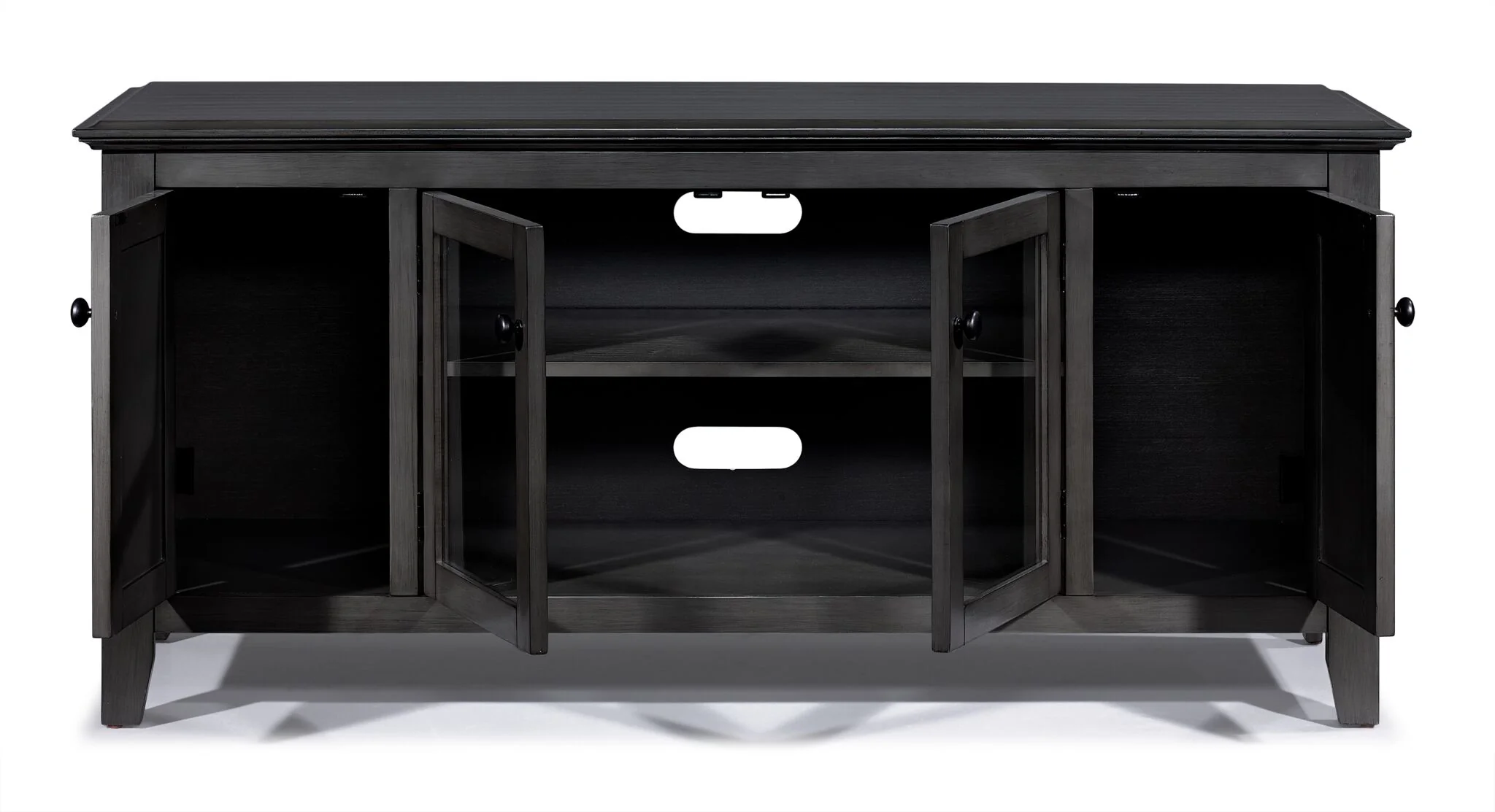 Pembroke 55" TV Stand - Grey - Image 3