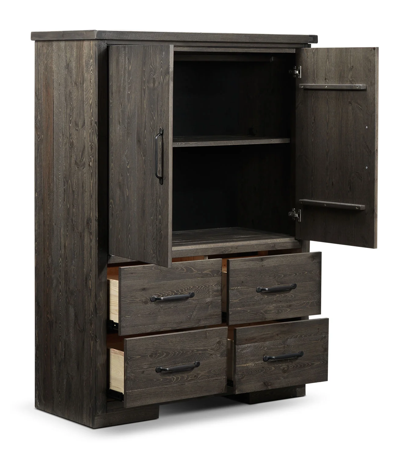 Pine Ridge Armoire - Slate - Image 2