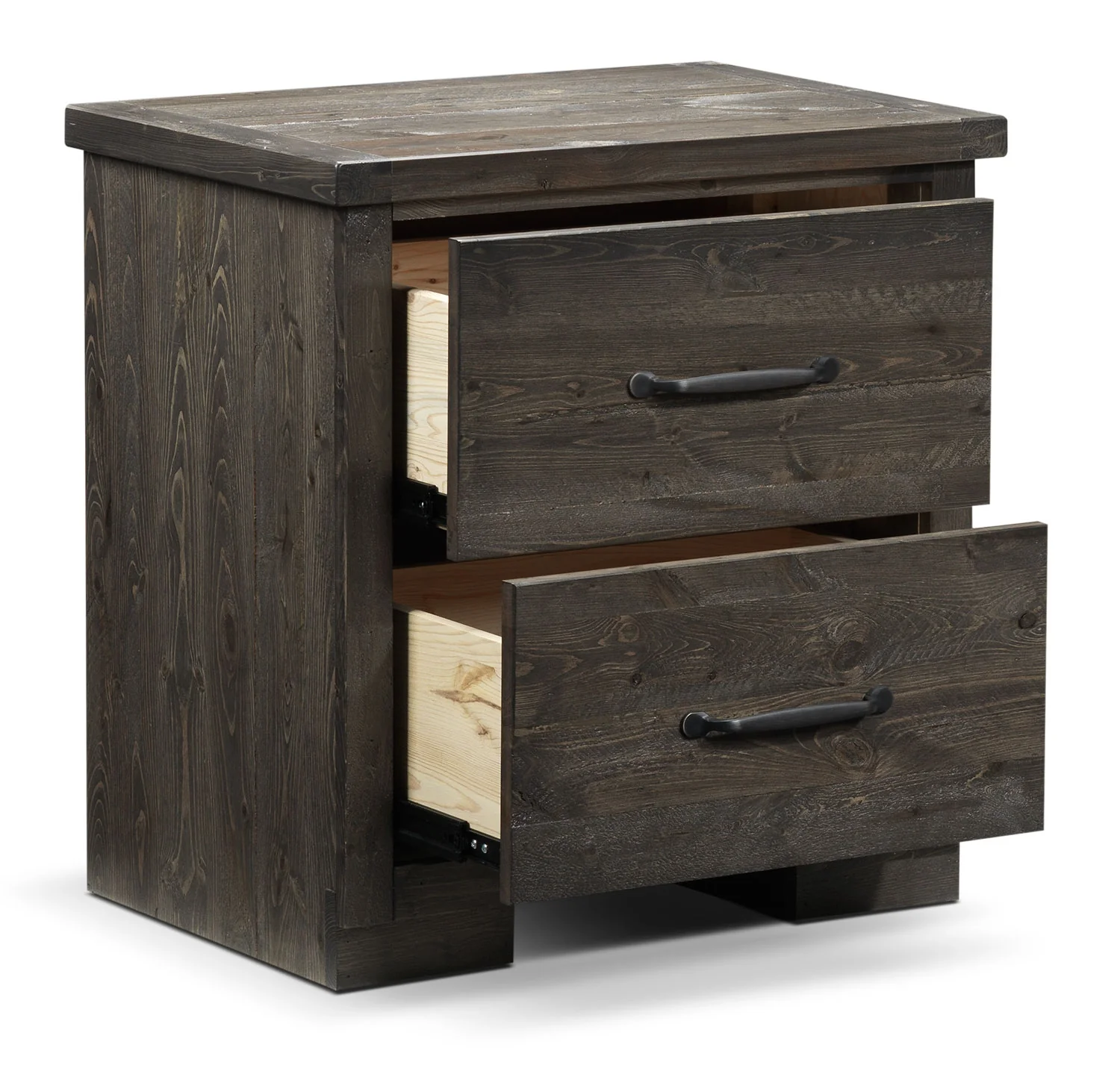 Pine Ridge Night Table - Slate - Image 3
