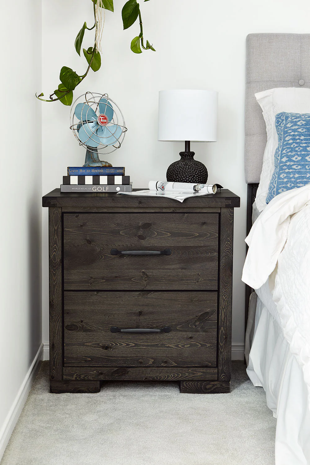 Pine Ridge Night Table - Slate - Image 5