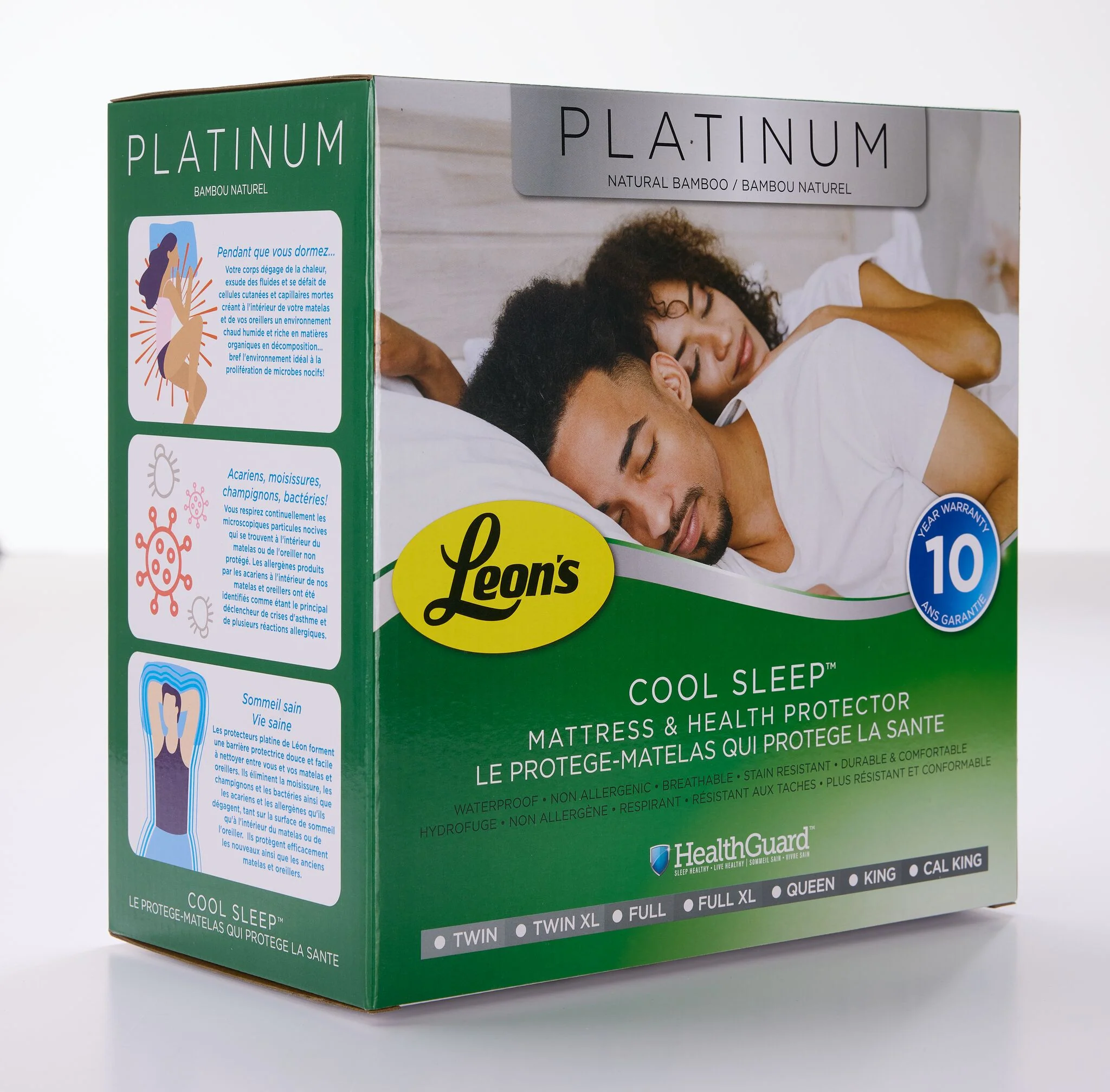 Platinum King Mattress Health Guard - Bamboo - Image 3