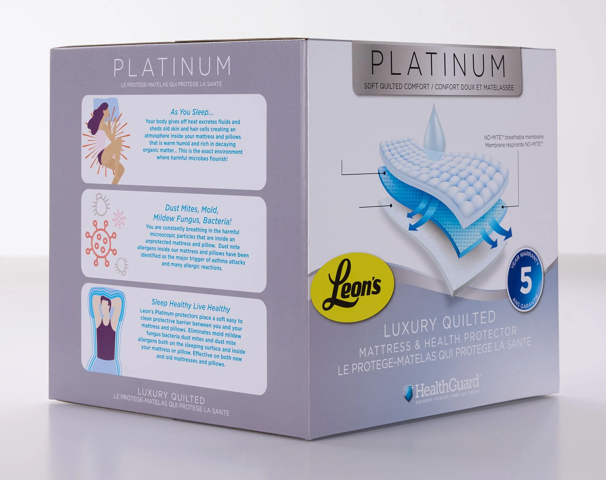 Platinum Plus Twin Mattress Protector - Image 4