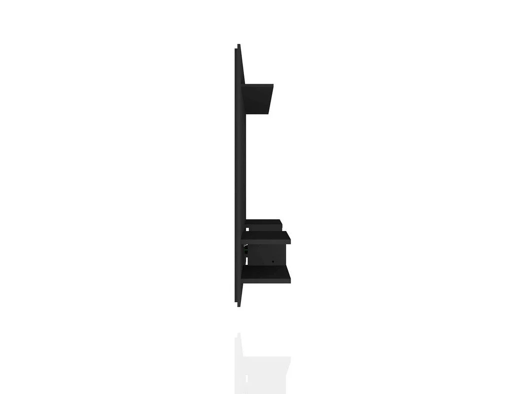 Shimla 64" Floating Entertainment Centre - Black - Image 5