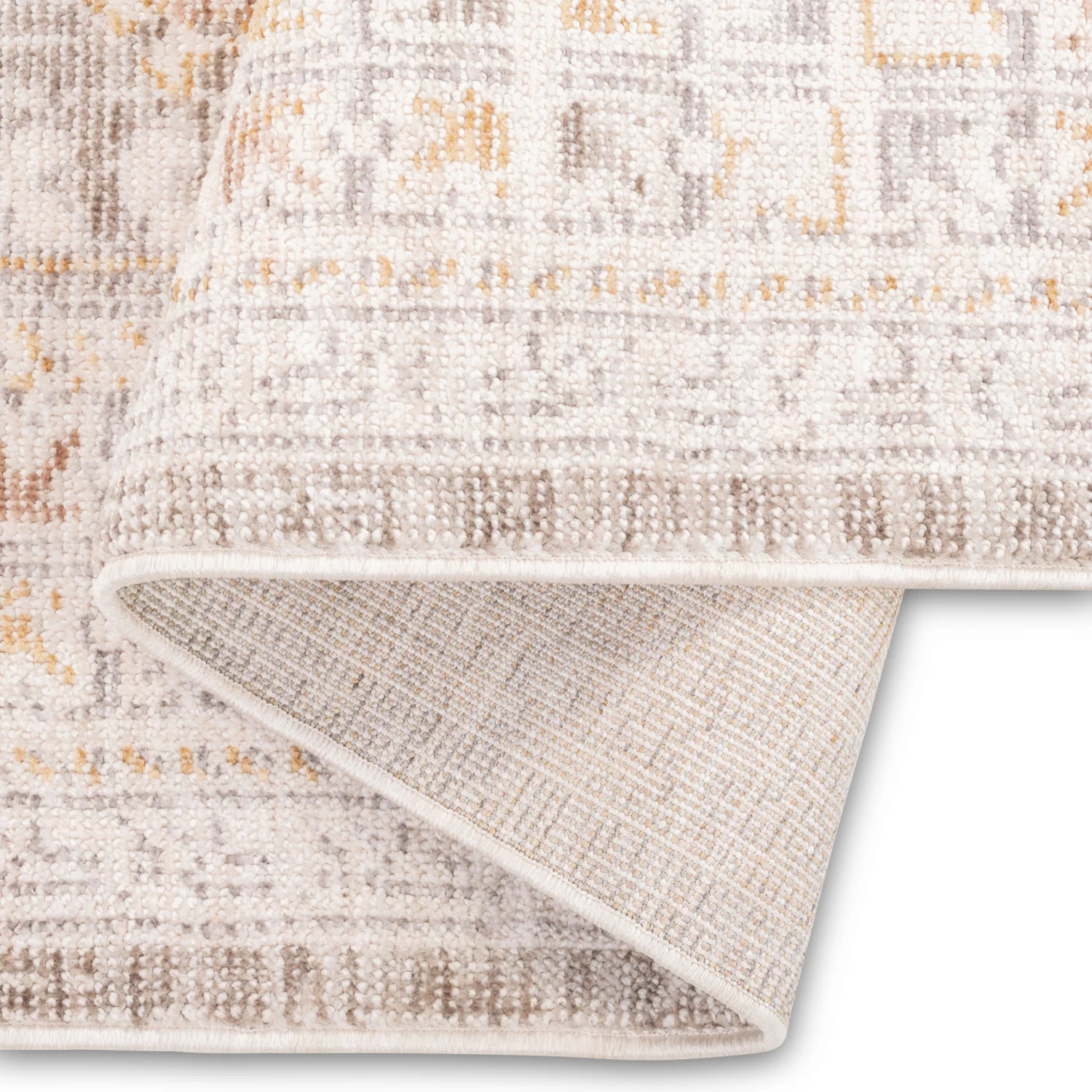 Poetic Bordered Rug - 6' x 9' - Antique White/Brown - Image 5