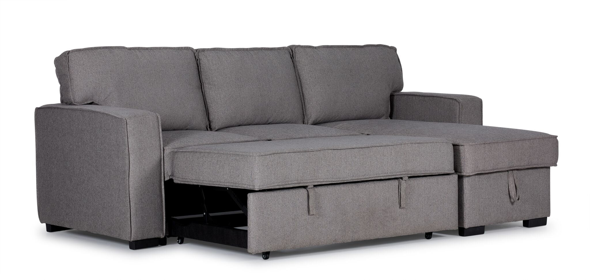 Poppy Pop-Up Sofa Bed - Grey - Image 3