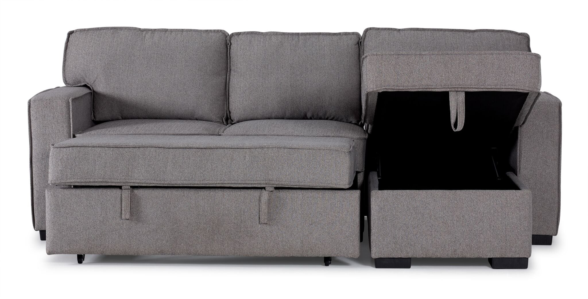 Poppy Pop-Up Sofa Bed - Grey - Image 7