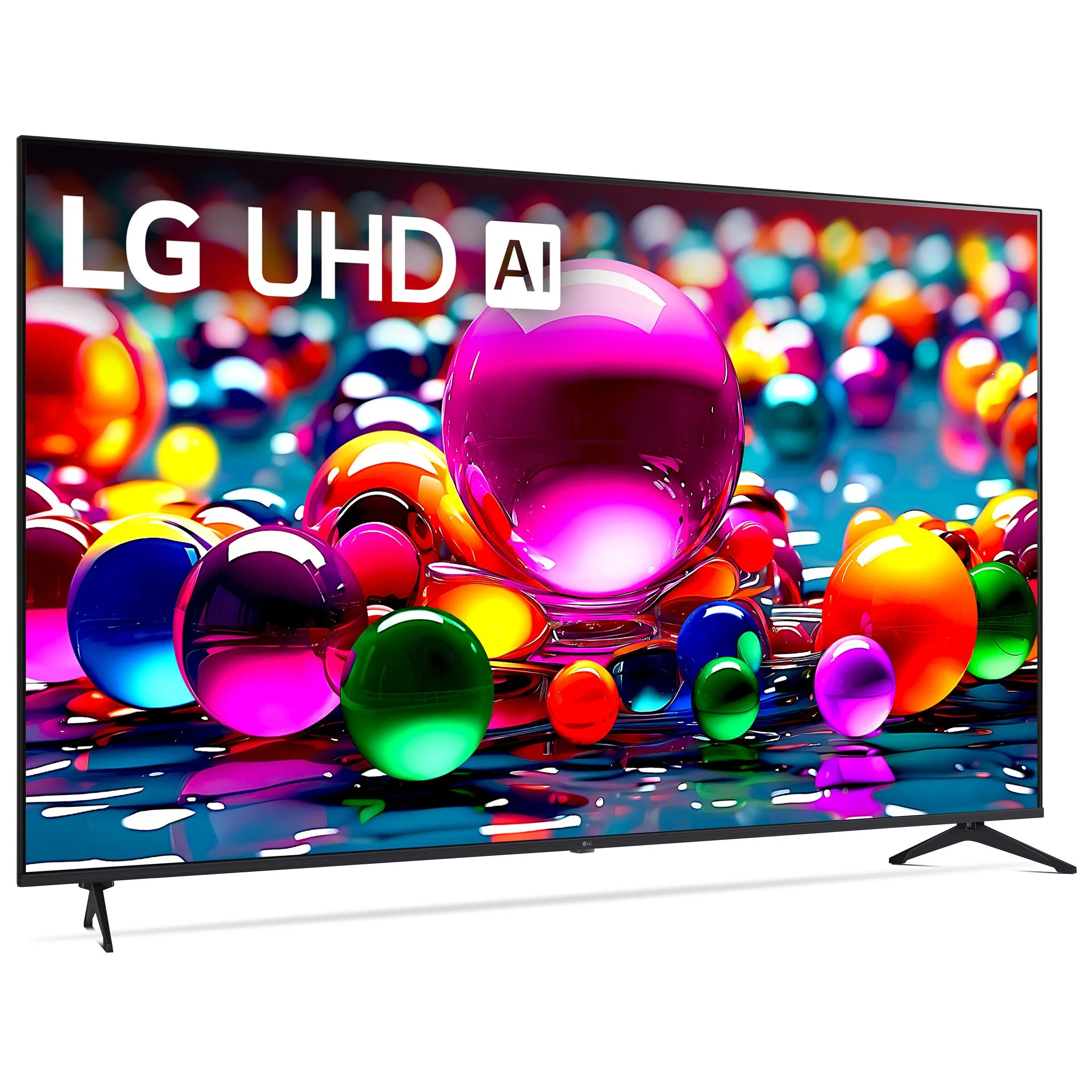 Power Play Package LG 75" 4K Smart UHD TV and Raptors Chair - Image 4