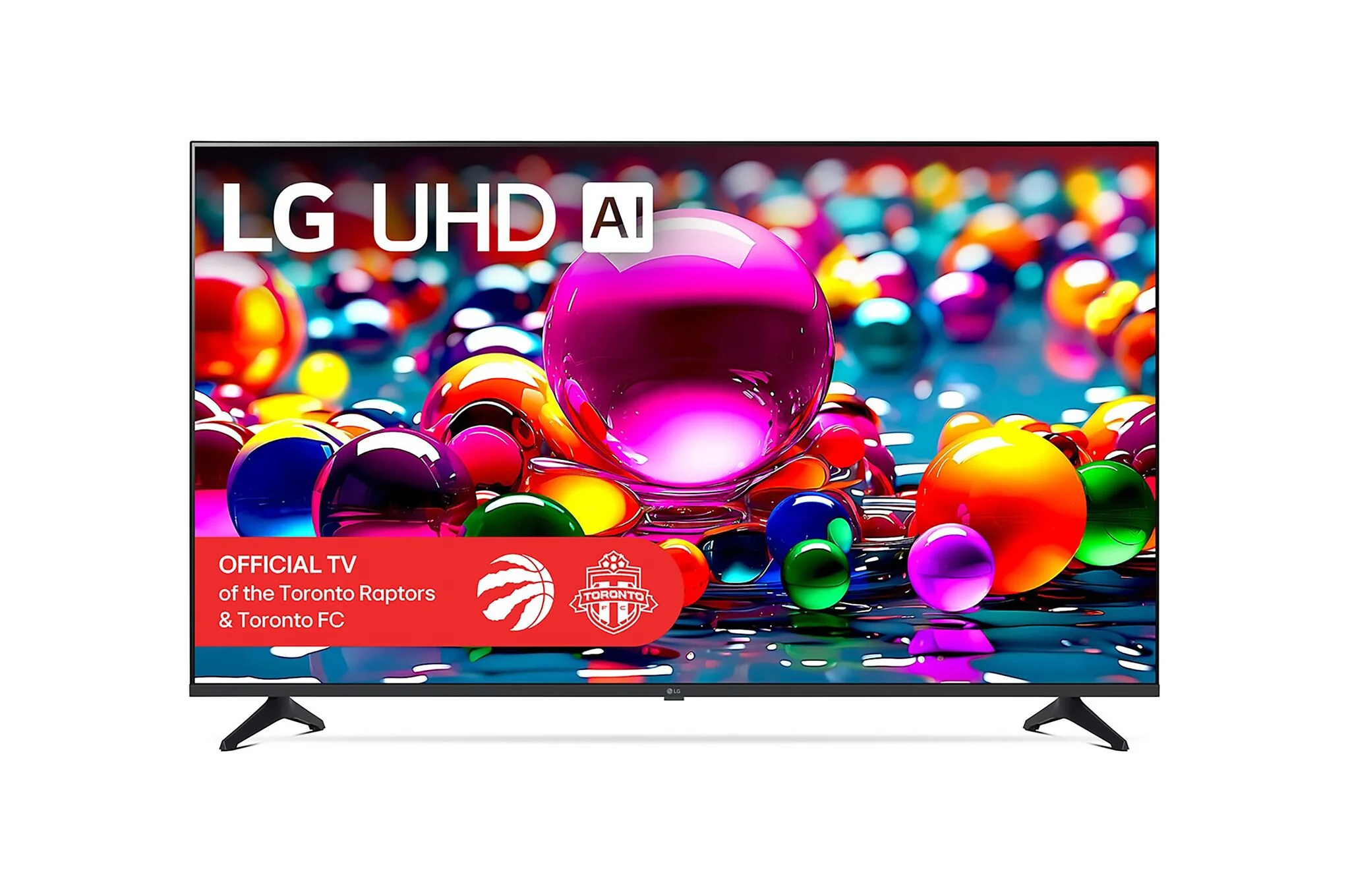 Power Play Package LG 75" 4K Smart UHD TV and Toronto Maple Leafs Chair - Image 5