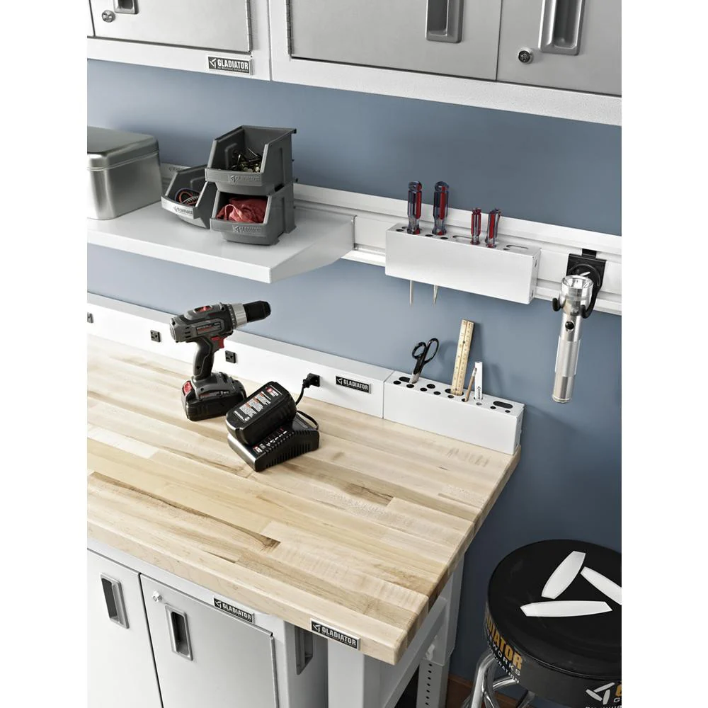 Premier Pre-assembled 30 Wall Gearbox - Gray Slate Storage Solution - Image 2