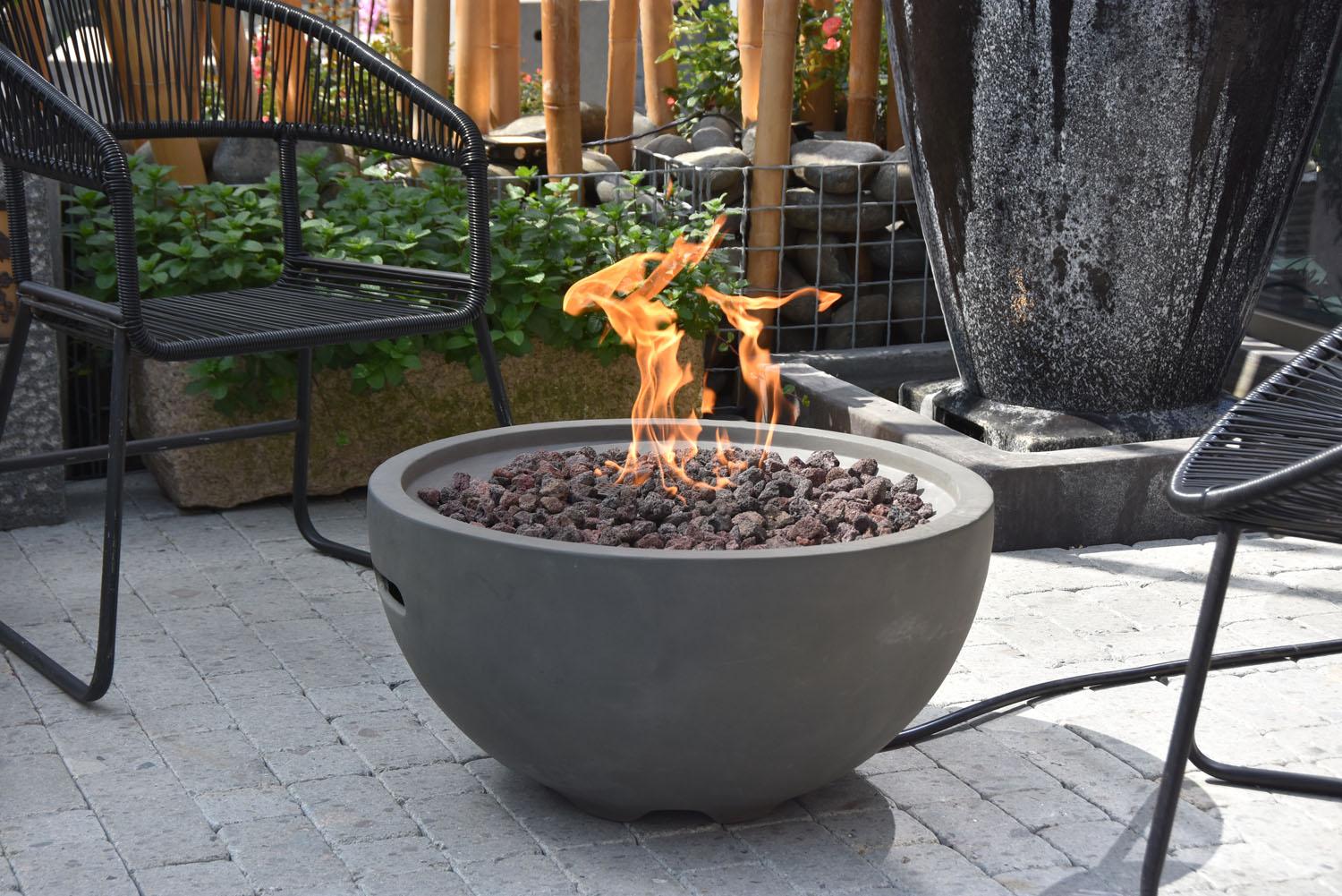 Puuoo Concrete Lava Fire Table (Modena) – Propane - Image 3